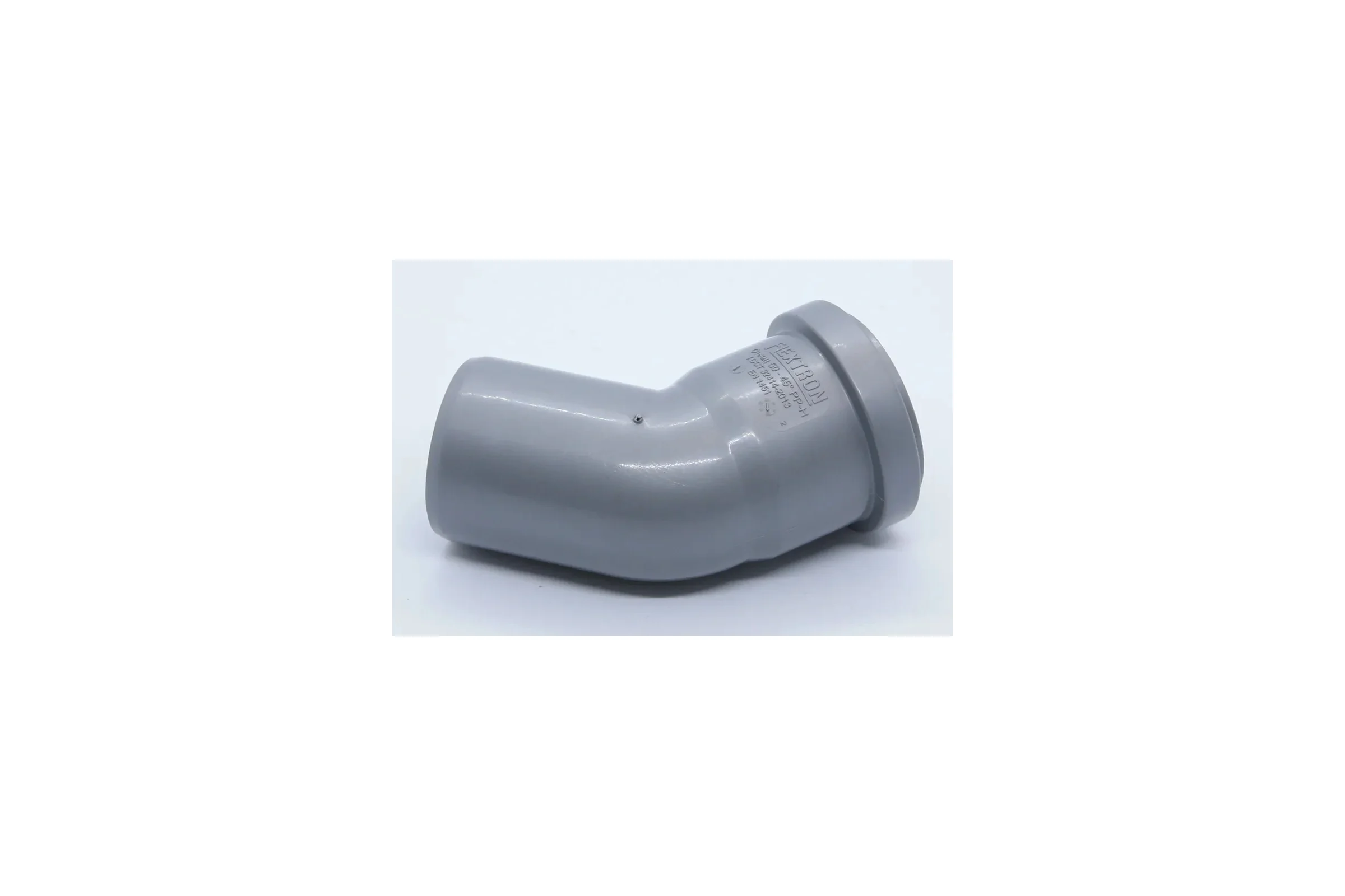 Отвод Flextron D 50 мм 45 градусов для внутренней канализации 139791