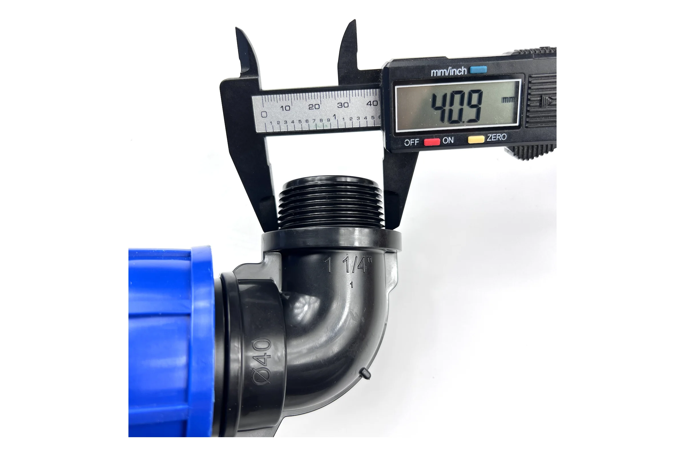 Угол ПНД 40 - НР 1 1/4" Boutte 2229026