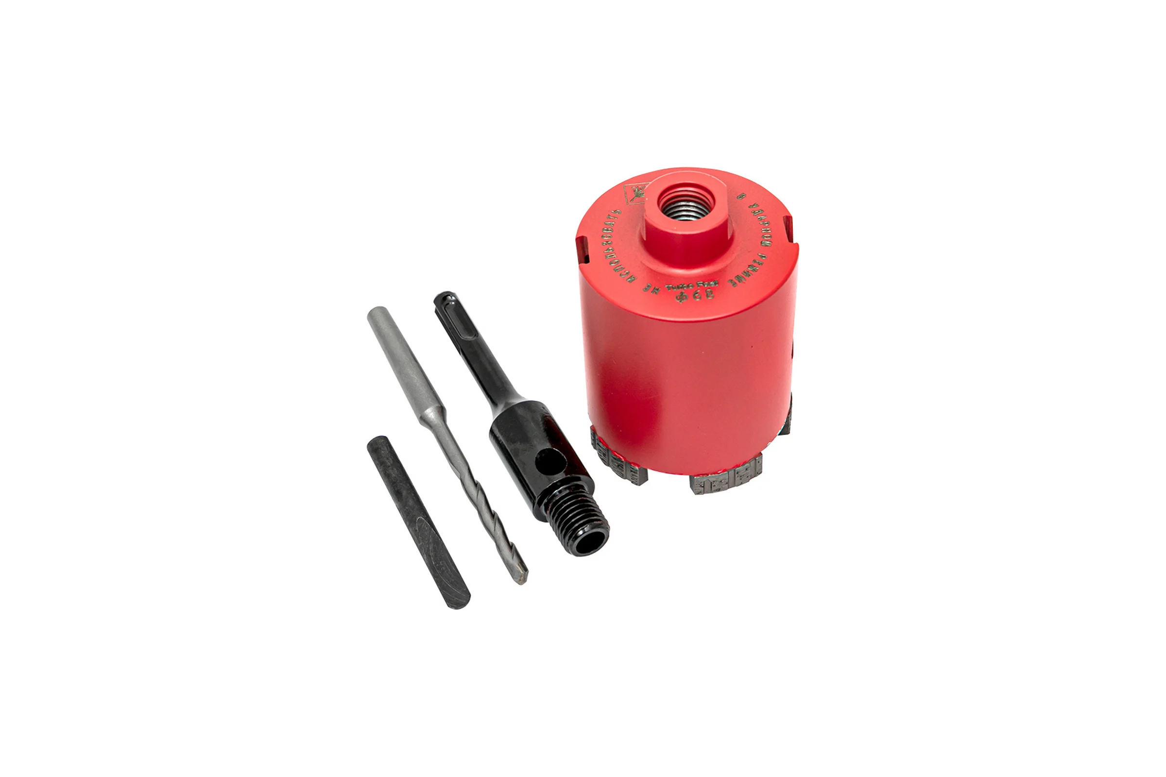 Коронка алмазная Turbo Fast Expert 68 мм, M16, Laser EKF dch-68-trb-m16