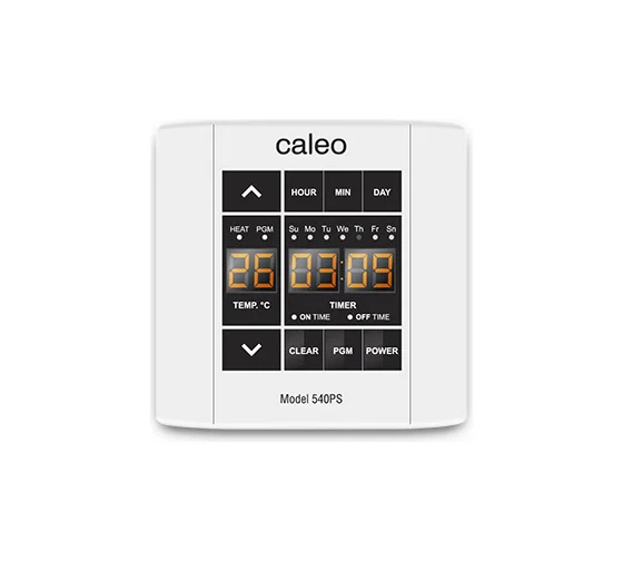 Терморегулятор накладной (сенсорный с программой) Caleo 540PS