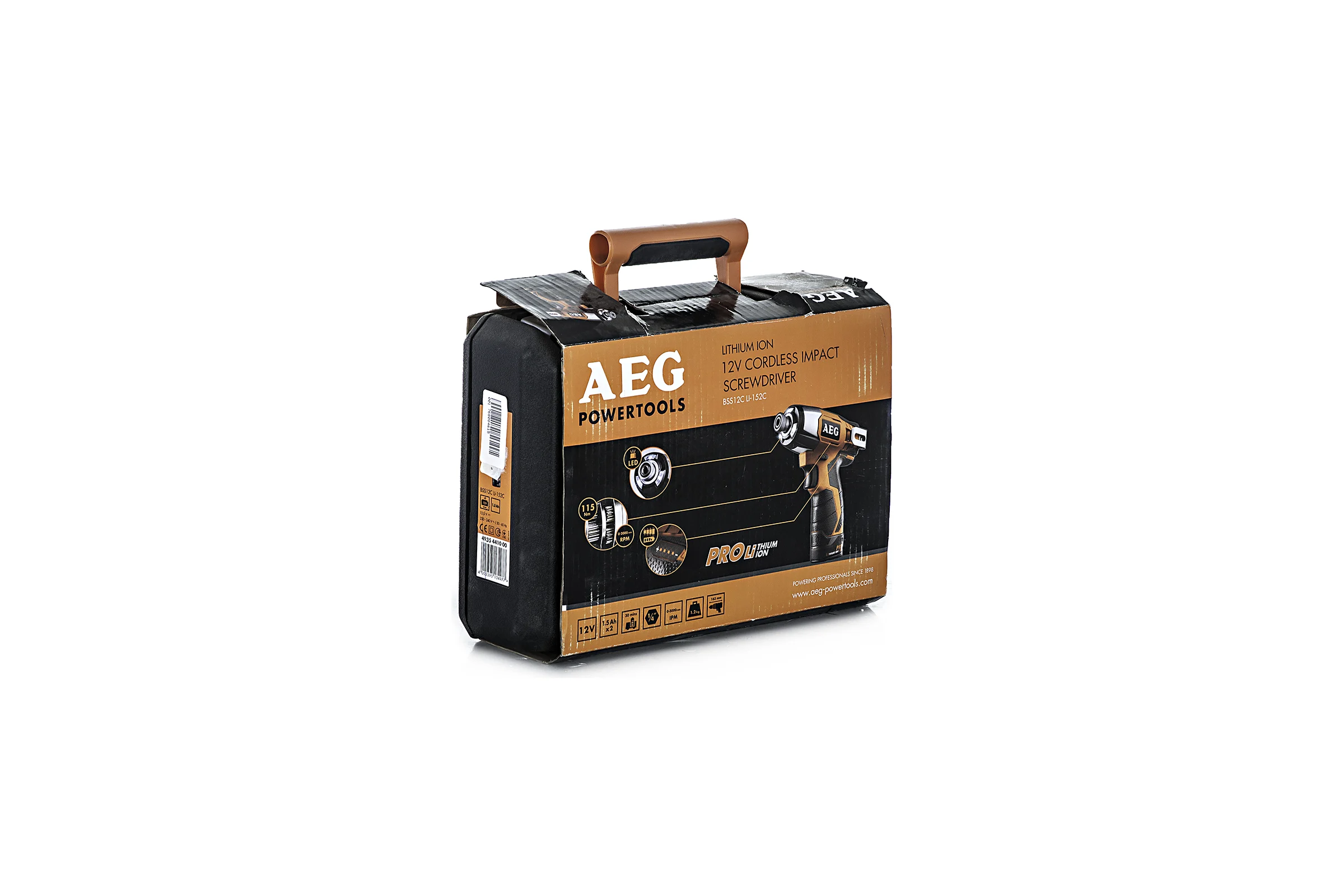 Аккумуляторный гайковерт AEG BSS 12C Li-152C 441000