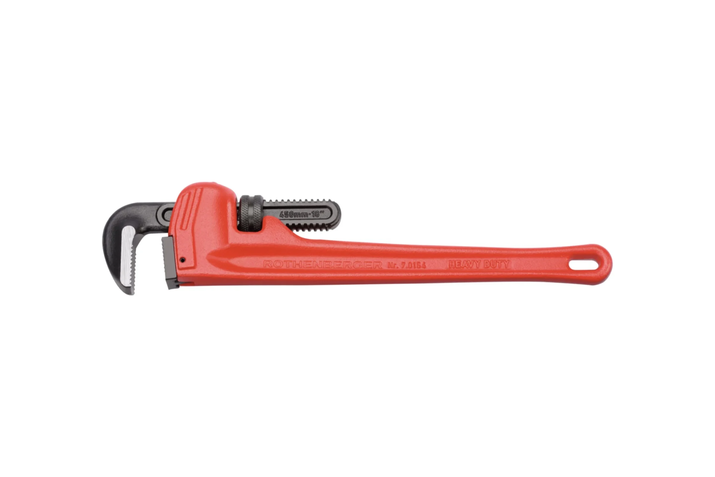 Прямой разводной ключ 18", 2.1/2" Rothenberger HEAVY DUTY 70154