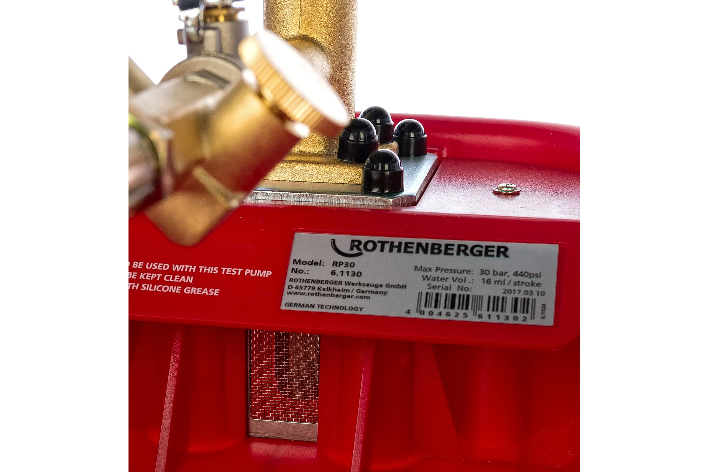 Ручной насос для опрессовки Rothenberger RP 30 61130