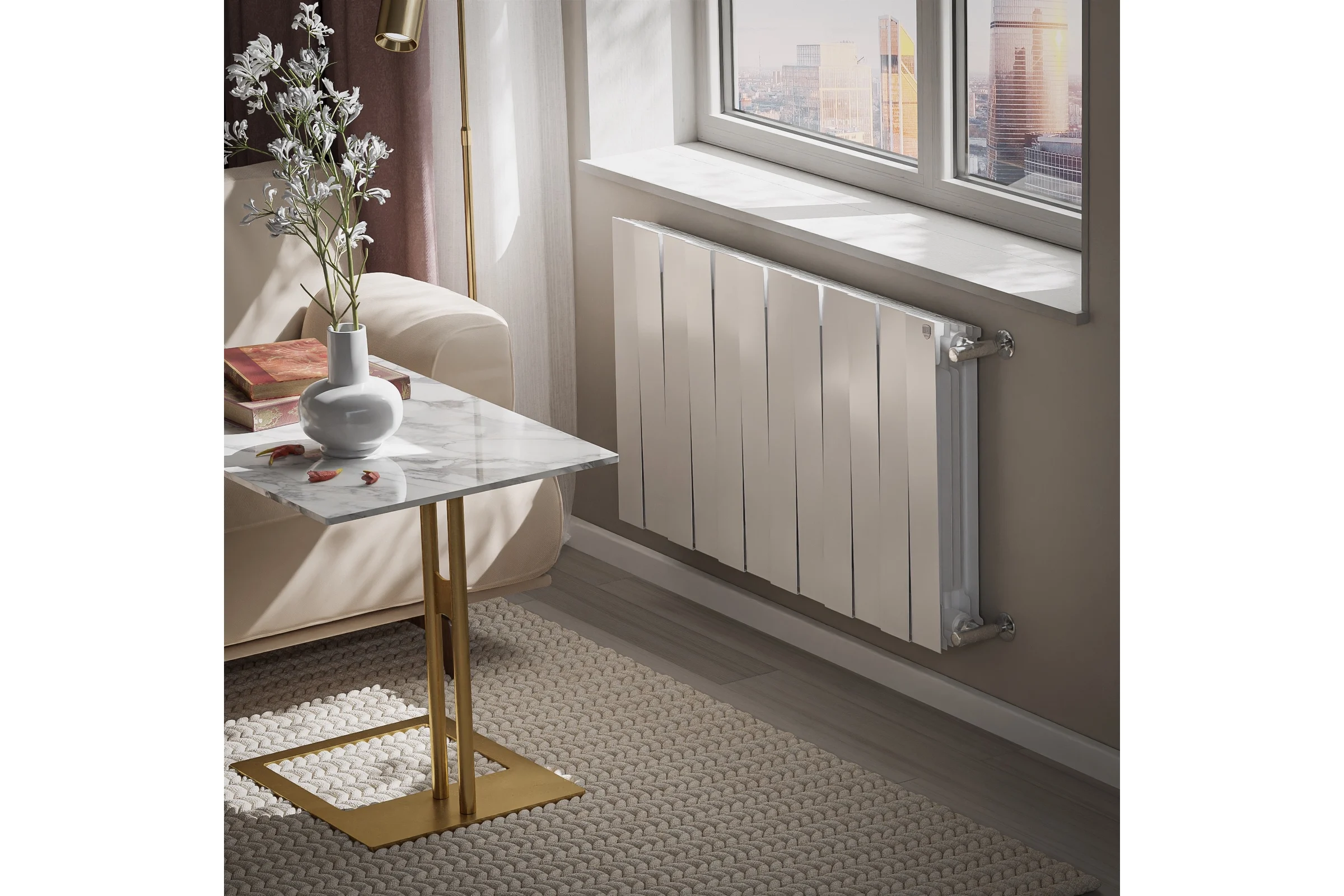Радиатор Royal Thermo PianoForte 500/Bianco Traffico 12 секц. НС-1176323