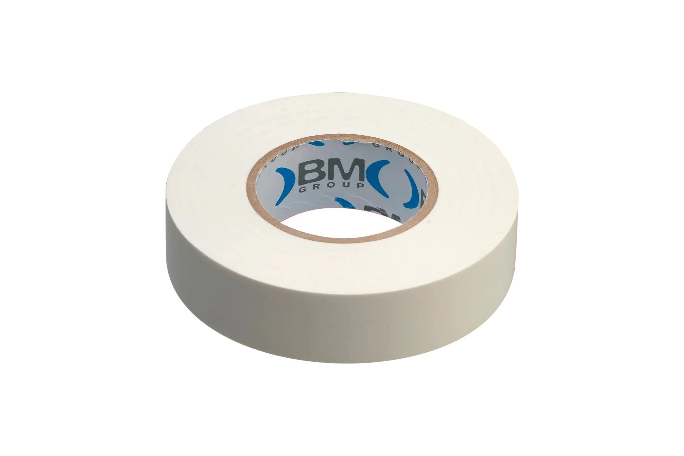 Изолента BM Group ПВХ, 19 мм x 25 м, цвет белый BM-ESB1925BI