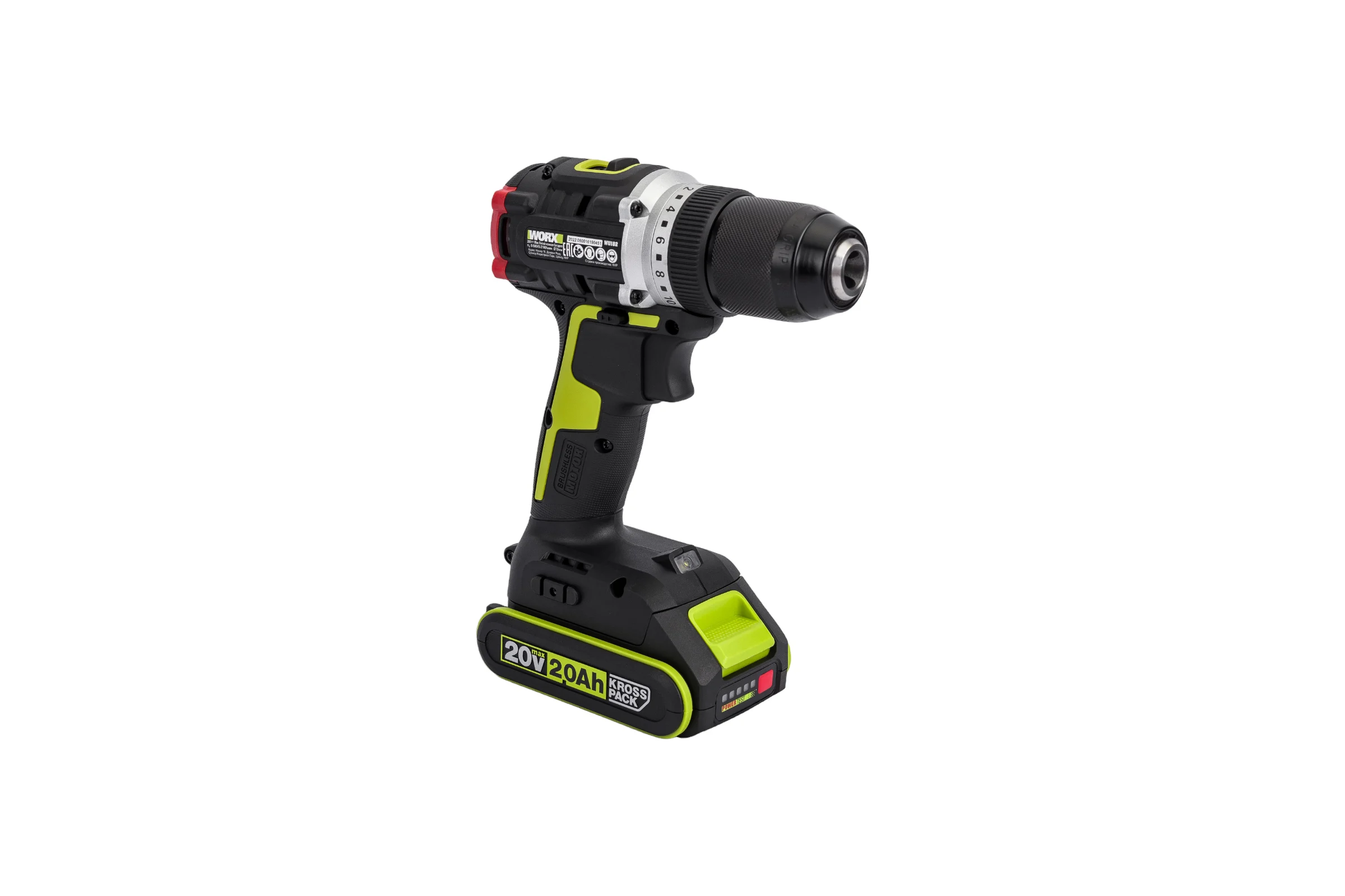 Аккумуляторная дрель-шуруповерт WORX Professional WU182