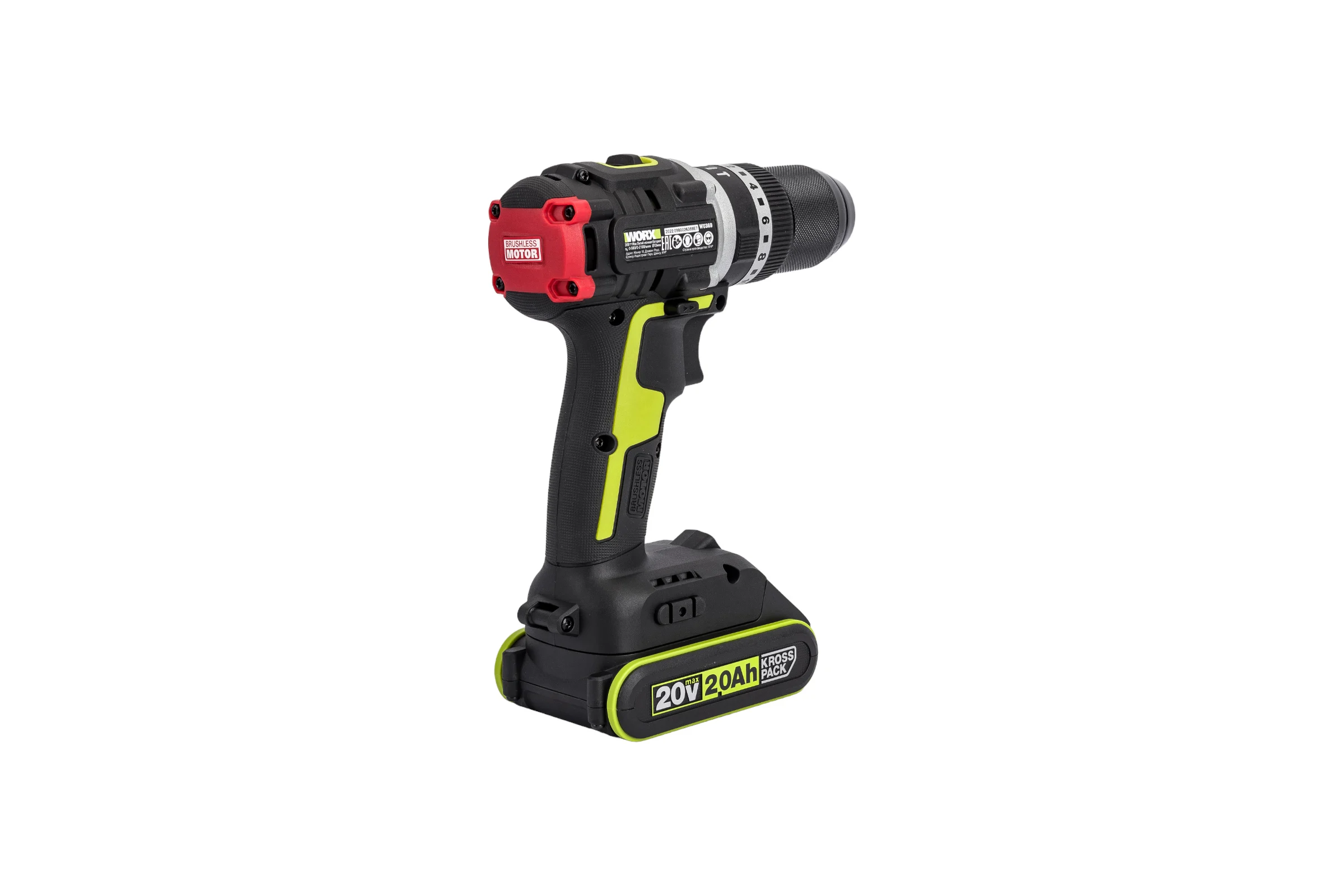 Аккумуляторная ударная дрель-шуруповерт WORX Professional WU369