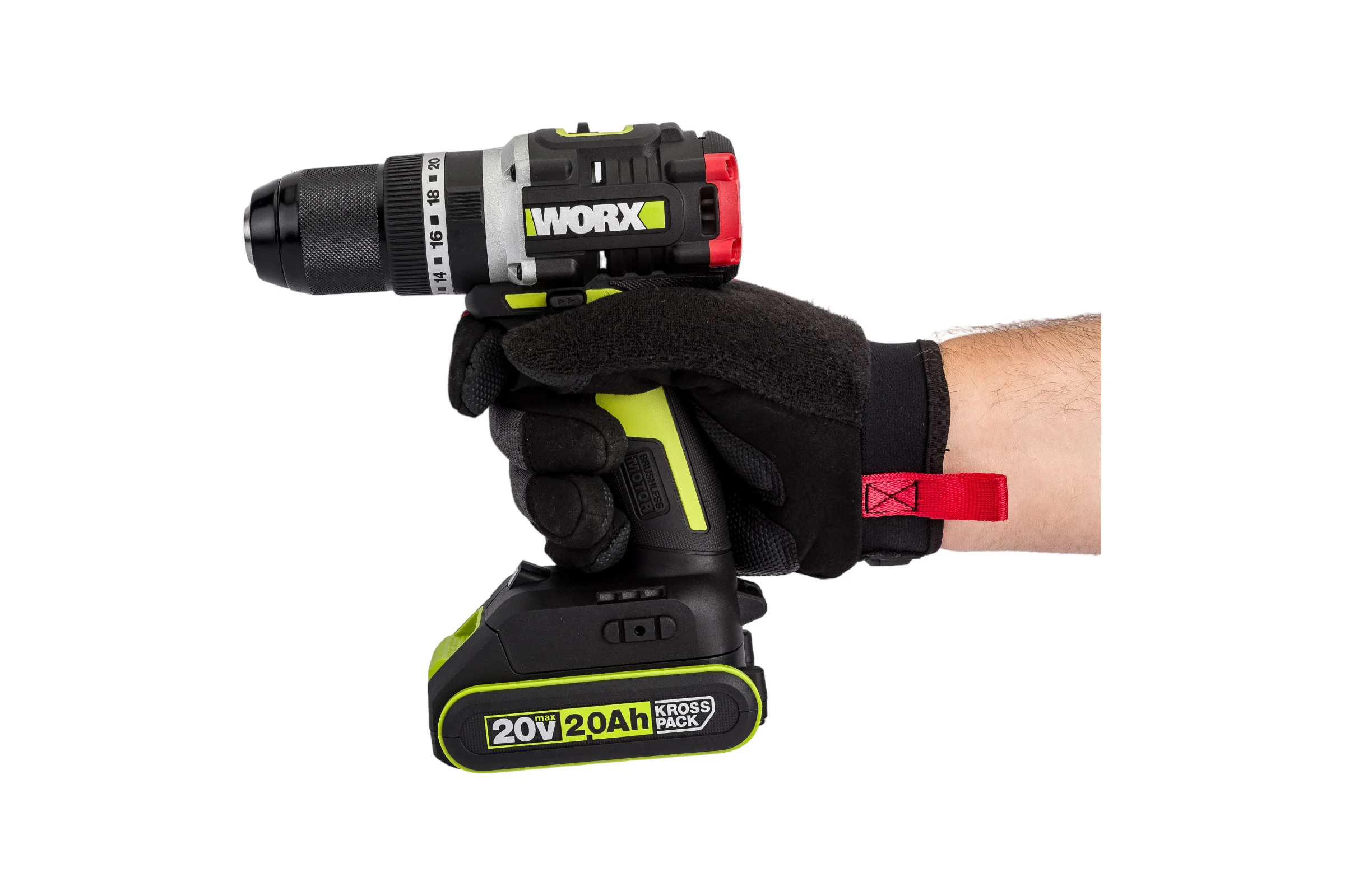 Аккумуляторная ударная дрель-шуруповерт WORX Professional WU369