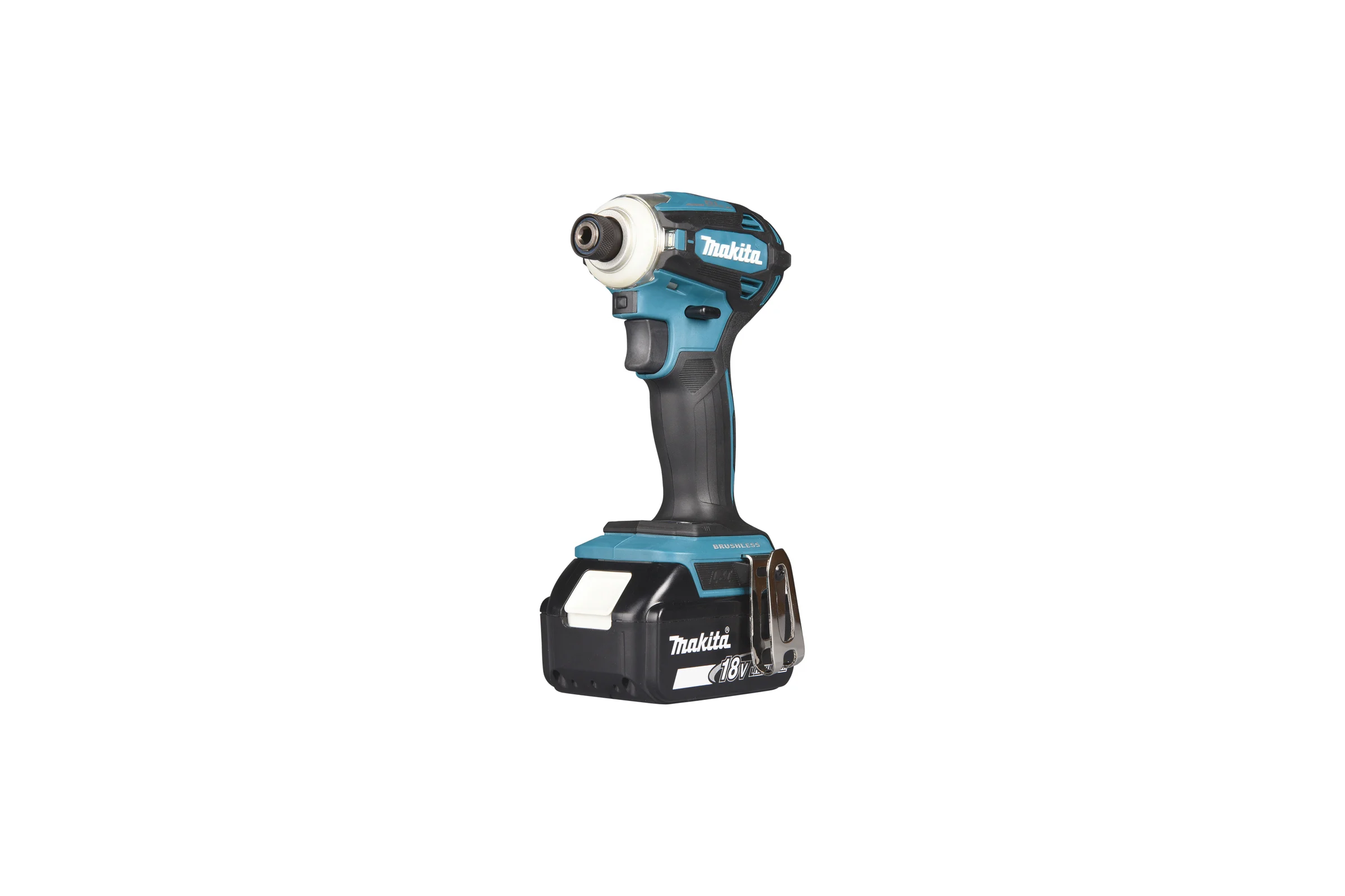 Аккумуляторный ударный бесщеточный шуруповерт Makita Т-Режим, 1/4", 180Нм, М5-М16, кейс, 2x5Ач DTD172RTJ