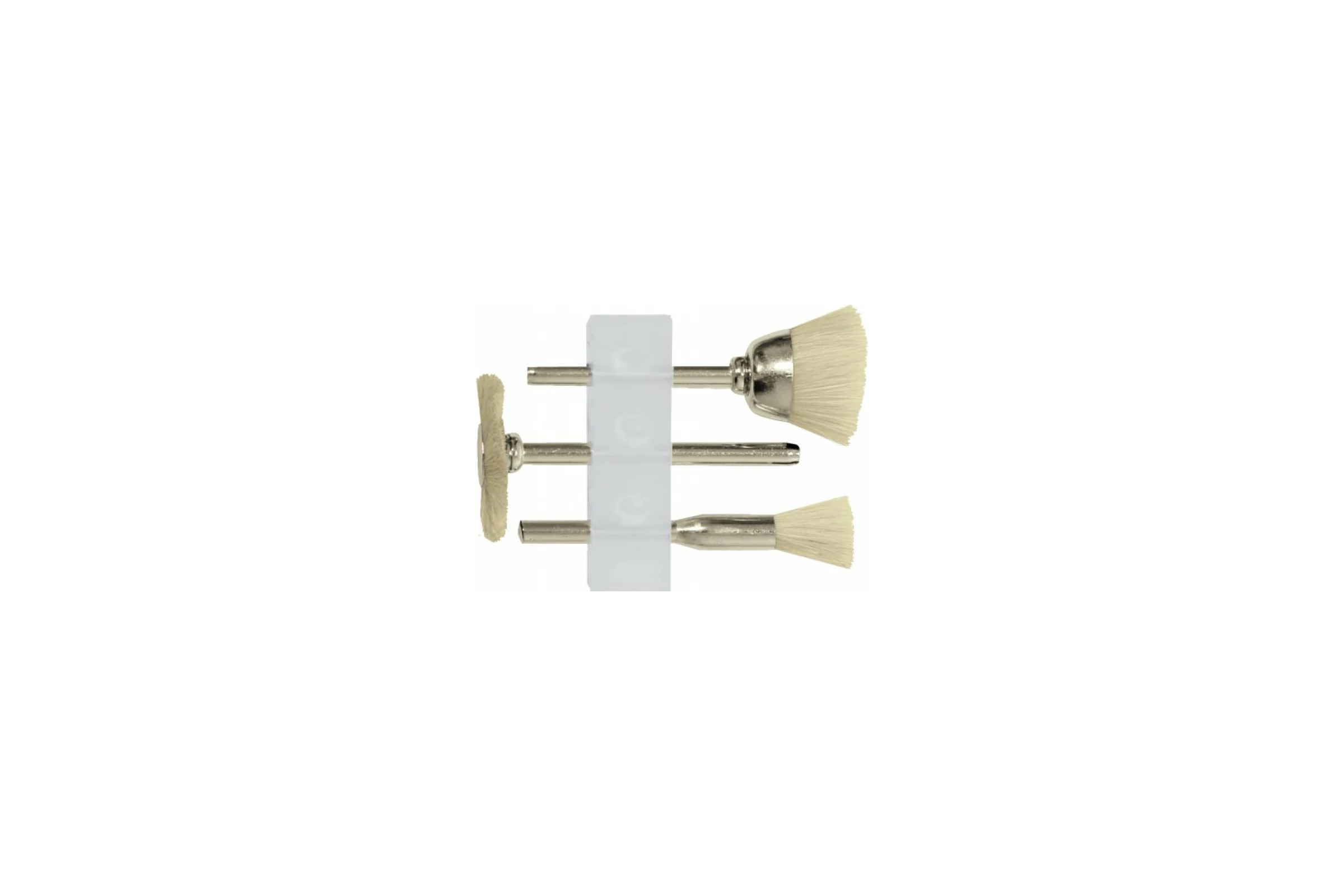 Корщетки со щетиной из овечьей шерсти 3 шт FIT IT 36935