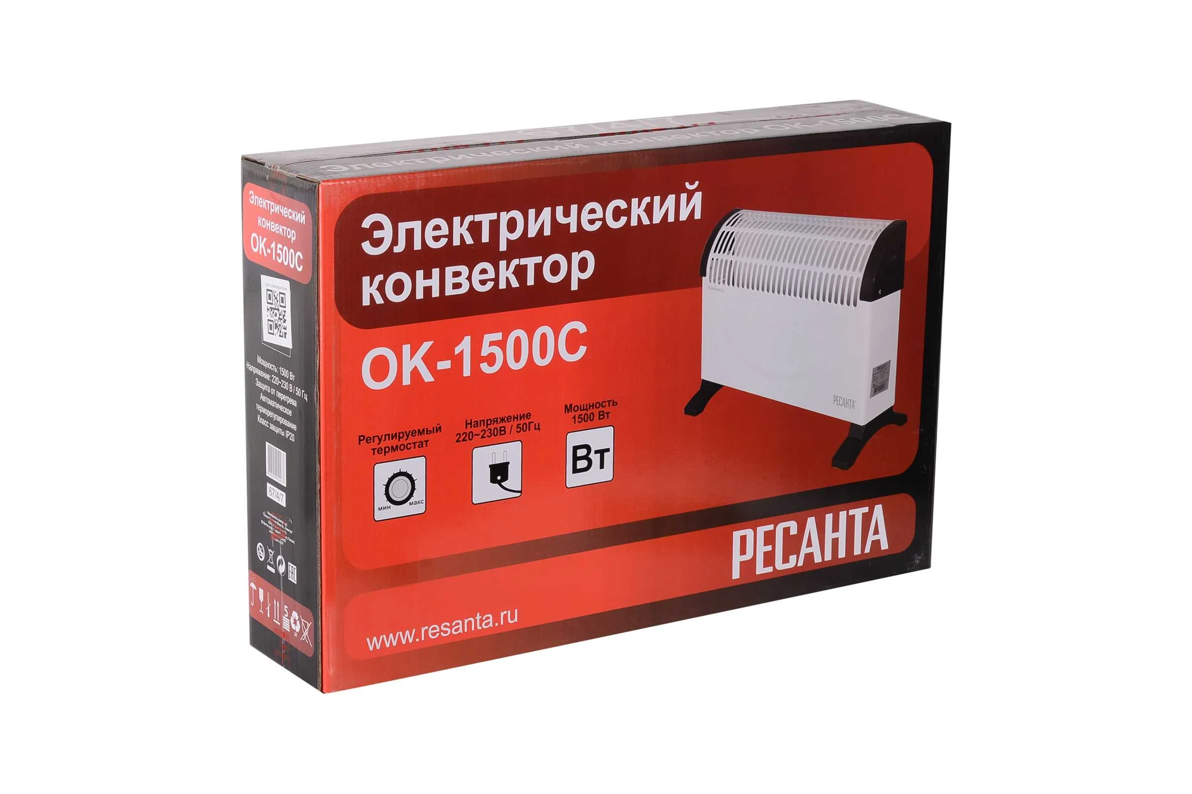 Напольный конвектор Ресанта ОК-1500С 67/4/7