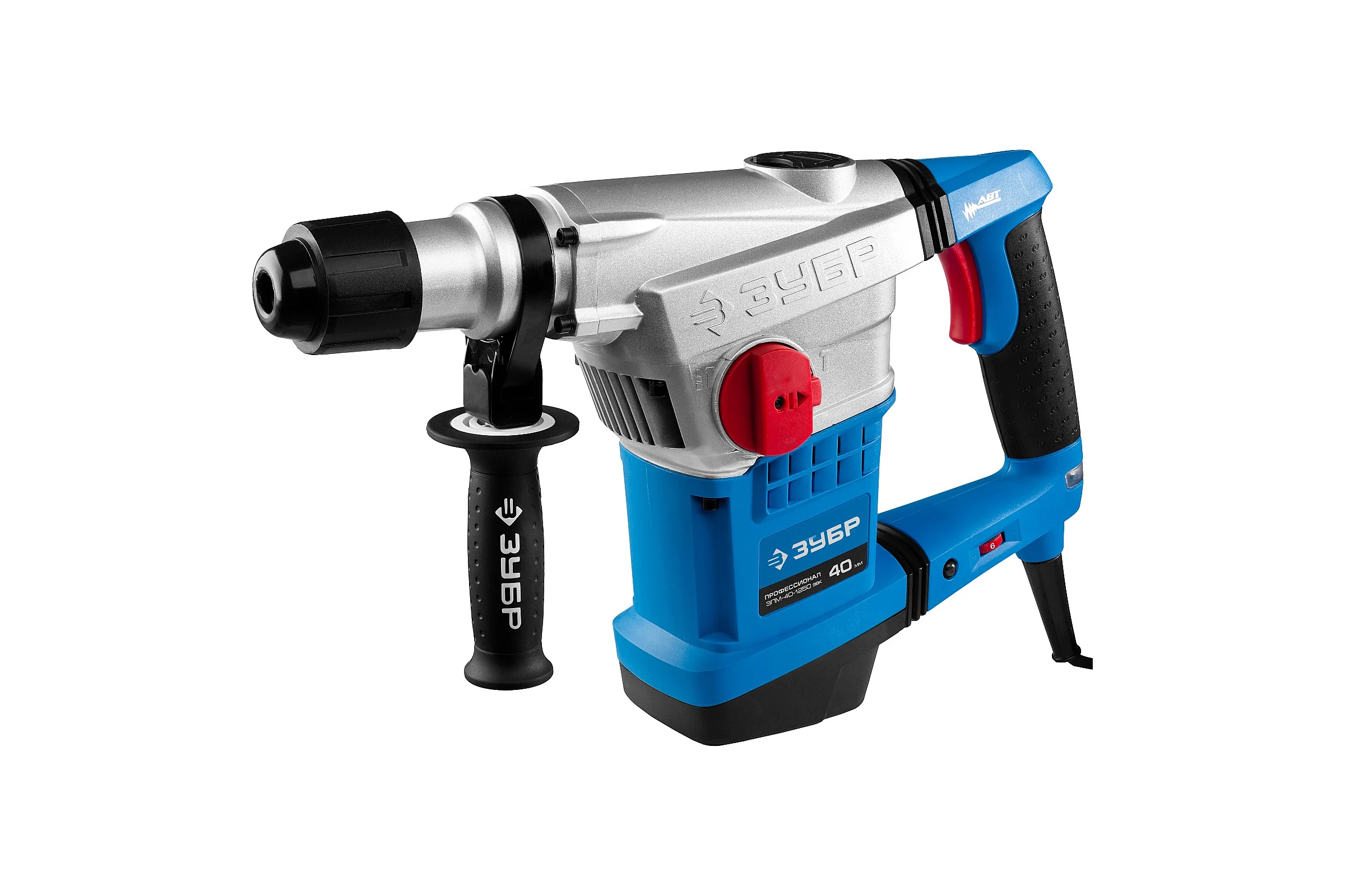 Перфоратор SDS-Max ЗУБР Профессионал ЗПМ-40-1250 ЭВК