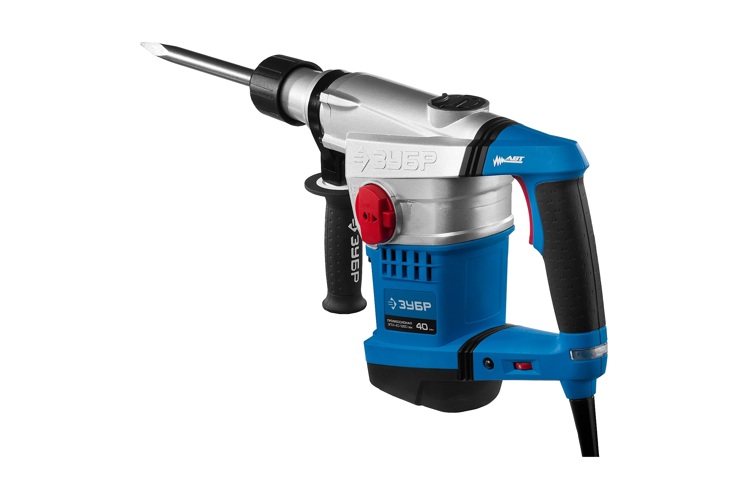 Перфоратор SDS-Max ЗУБР Профессионал ЗПМ-40-1250 ЭВК