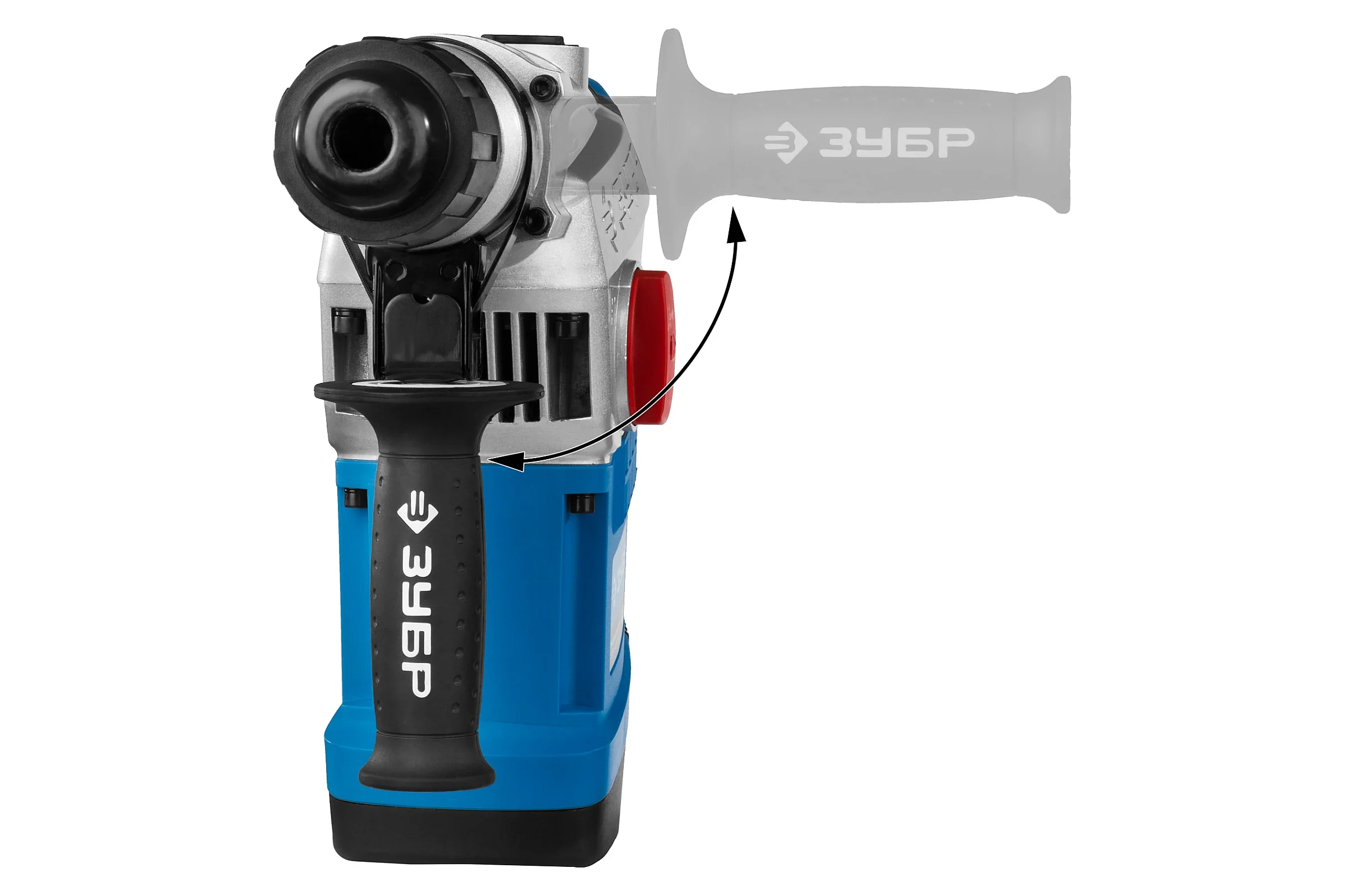 Перфоратор SDS-Max ЗУБР Профессионал ЗПМ-40-1250 ЭВК