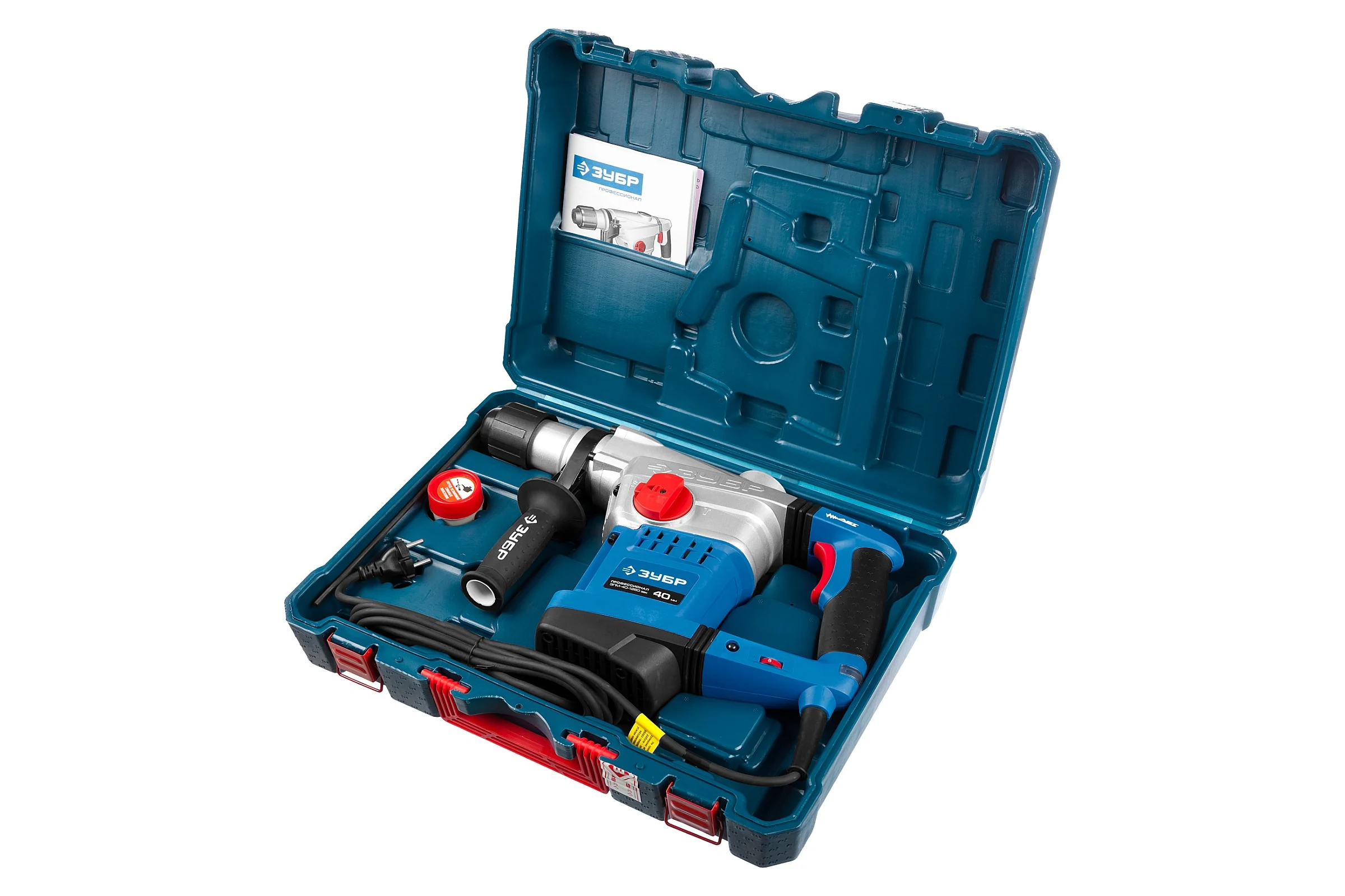 Перфоратор SDS-Max ЗУБР Профессионал ЗПМ-40-1250 ЭВК