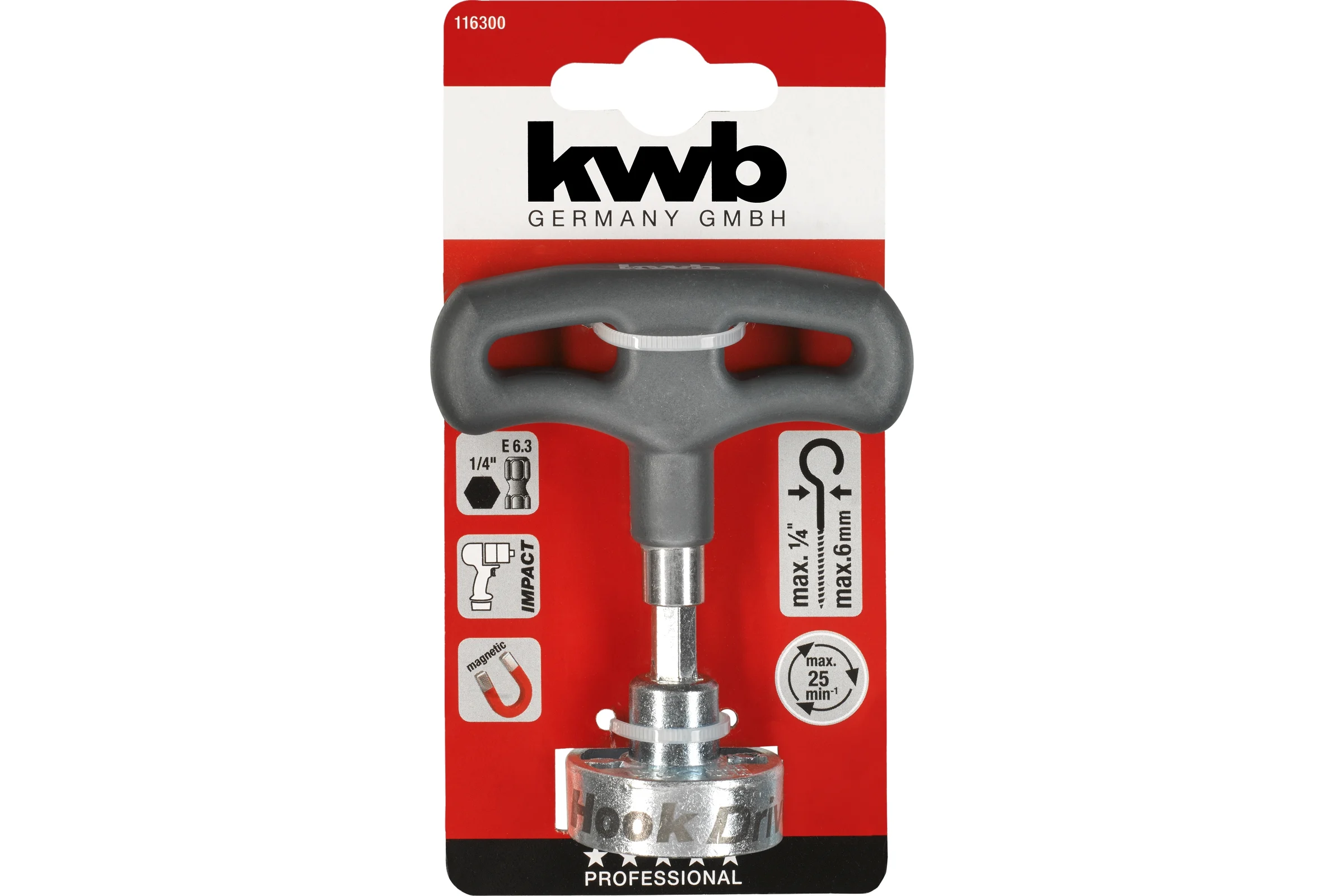 Насадка для завинчивания крючков KWB 116300