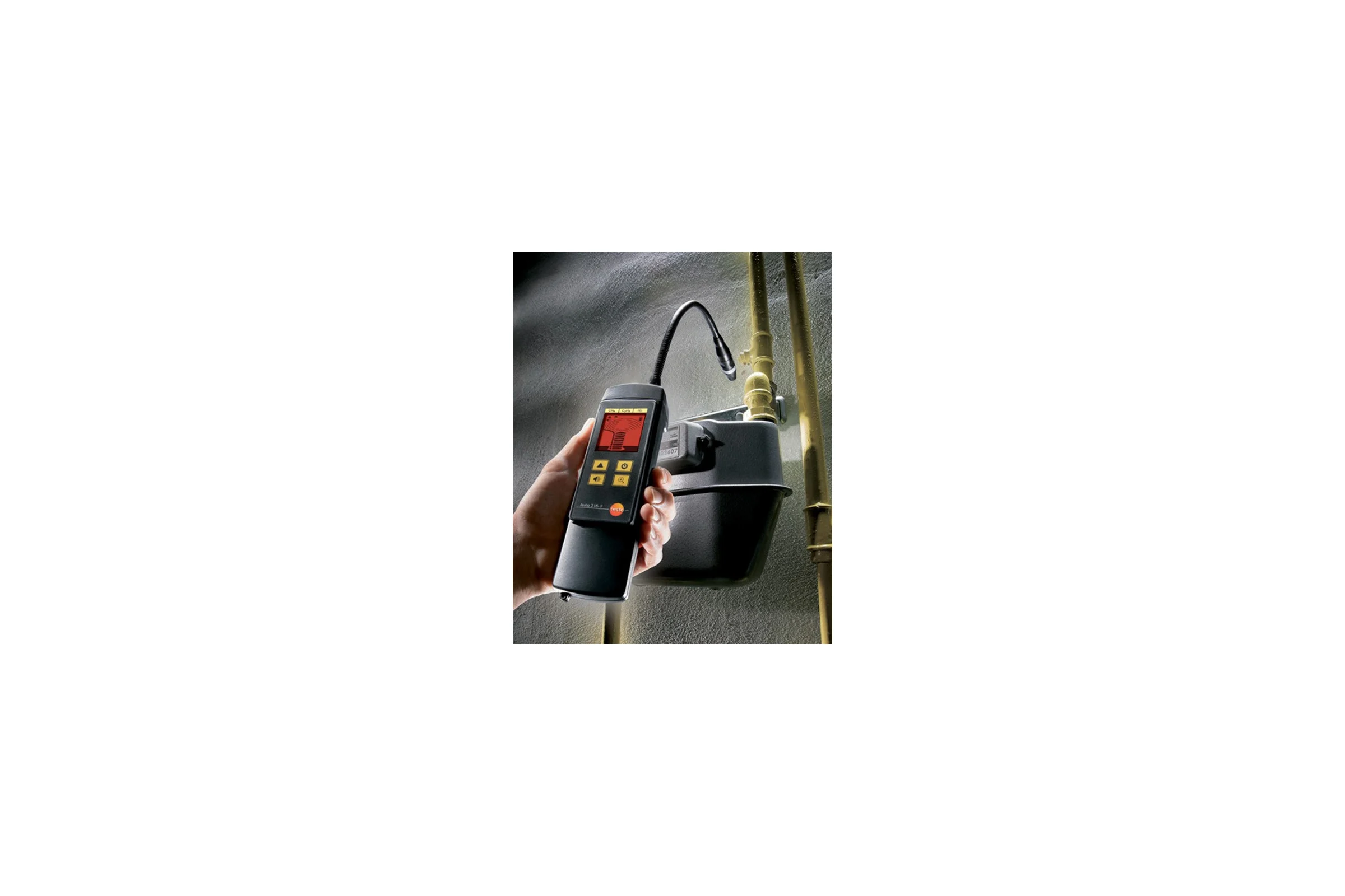 Детектор утечки газов со встроенным насосом Testo 316-2 0632 3162