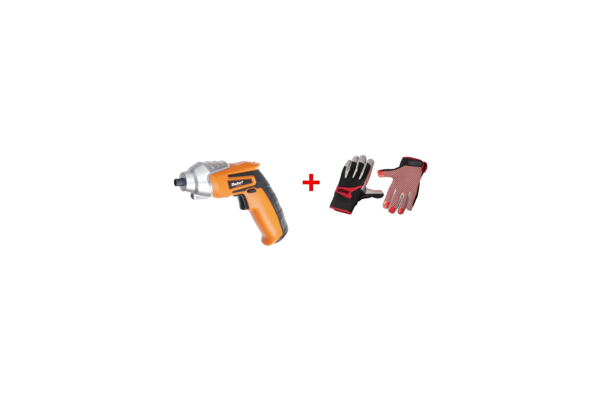 Отвертка DEFORT DS-36-GLt + перчатки Stomer Extra Grip XL 98296303