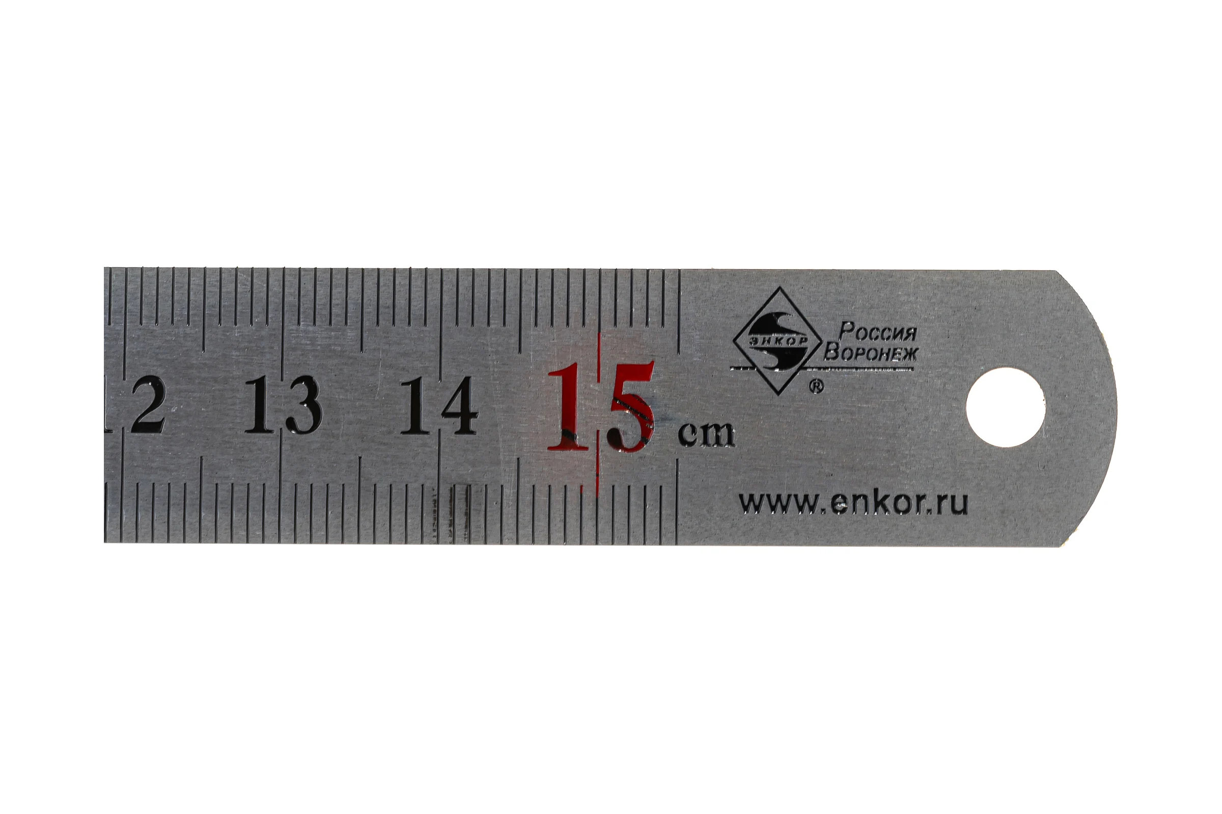 Металлическая линейка 150 мм Энкор 6723