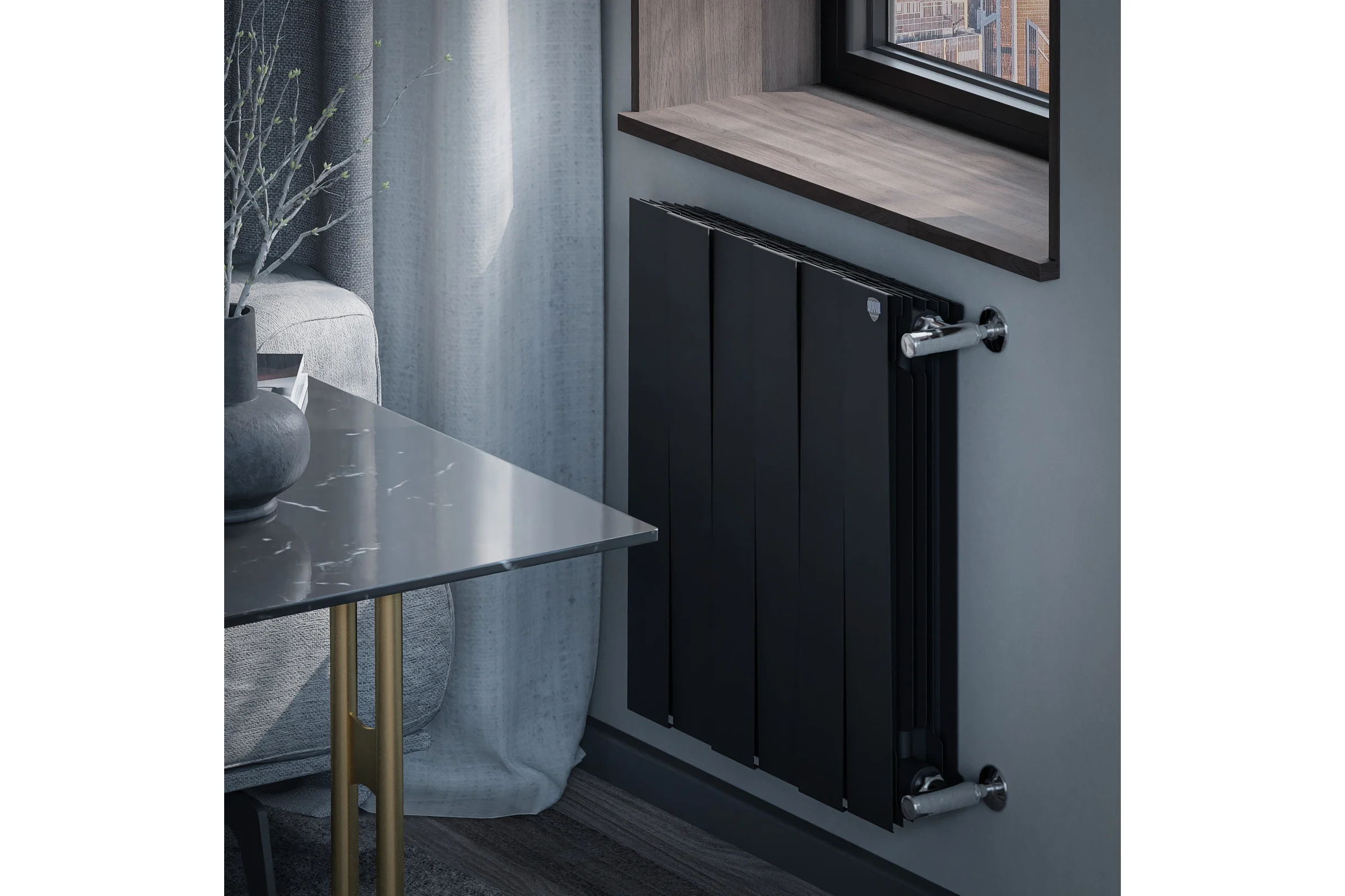 Радиатор Royal Thermo PianoForte 500/Noir Sable 6 секц. НС-1176332