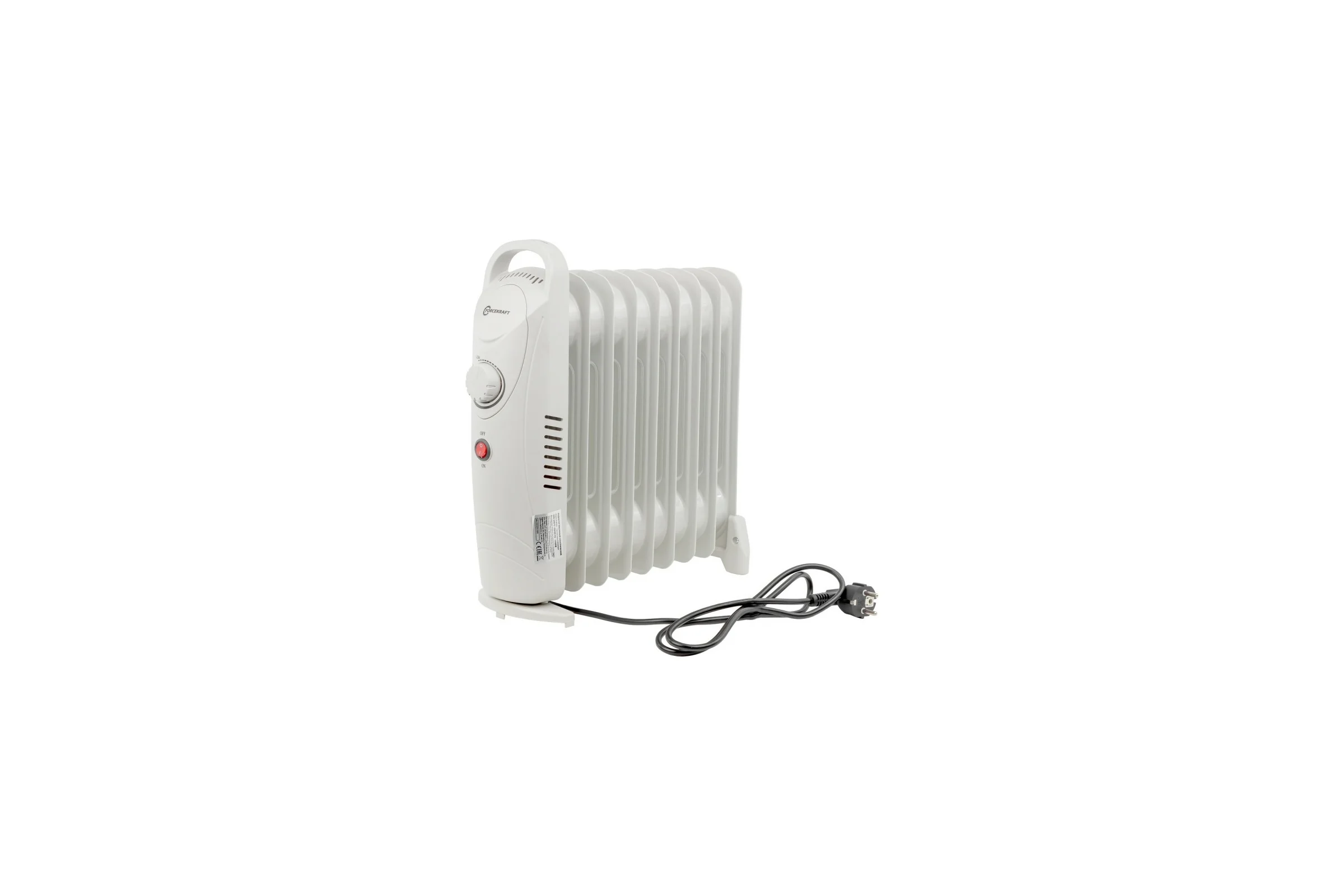 Радиатор масляный электрический Forcekraft, (220-240v, 1000w, 9 секций, 1 режим нагрева) fk-yl-b12-9 52597 FK-YL-B12-9(52597)