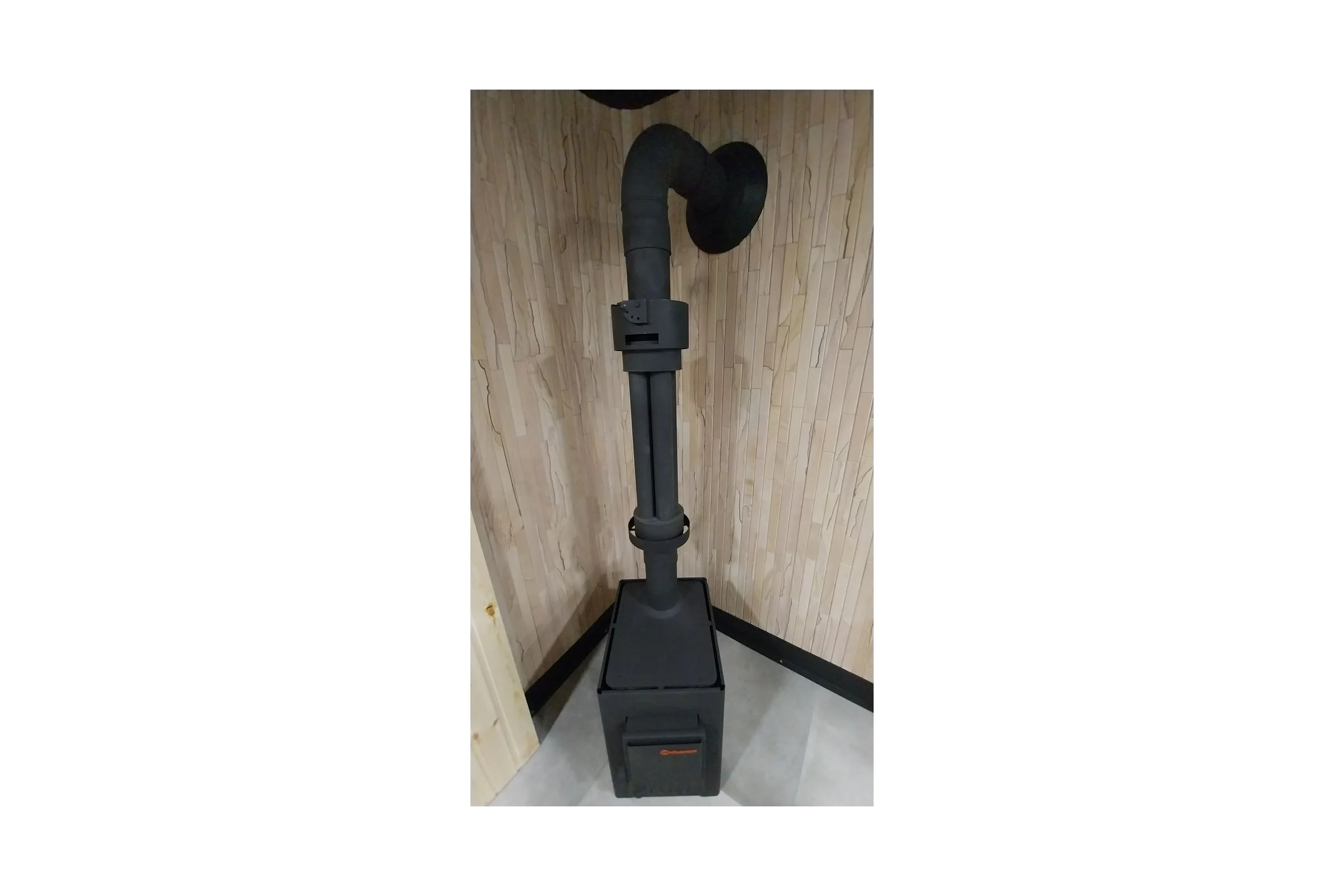 Дымоход для печи банной отопительной VOHRINGER D115 economiser_setka
