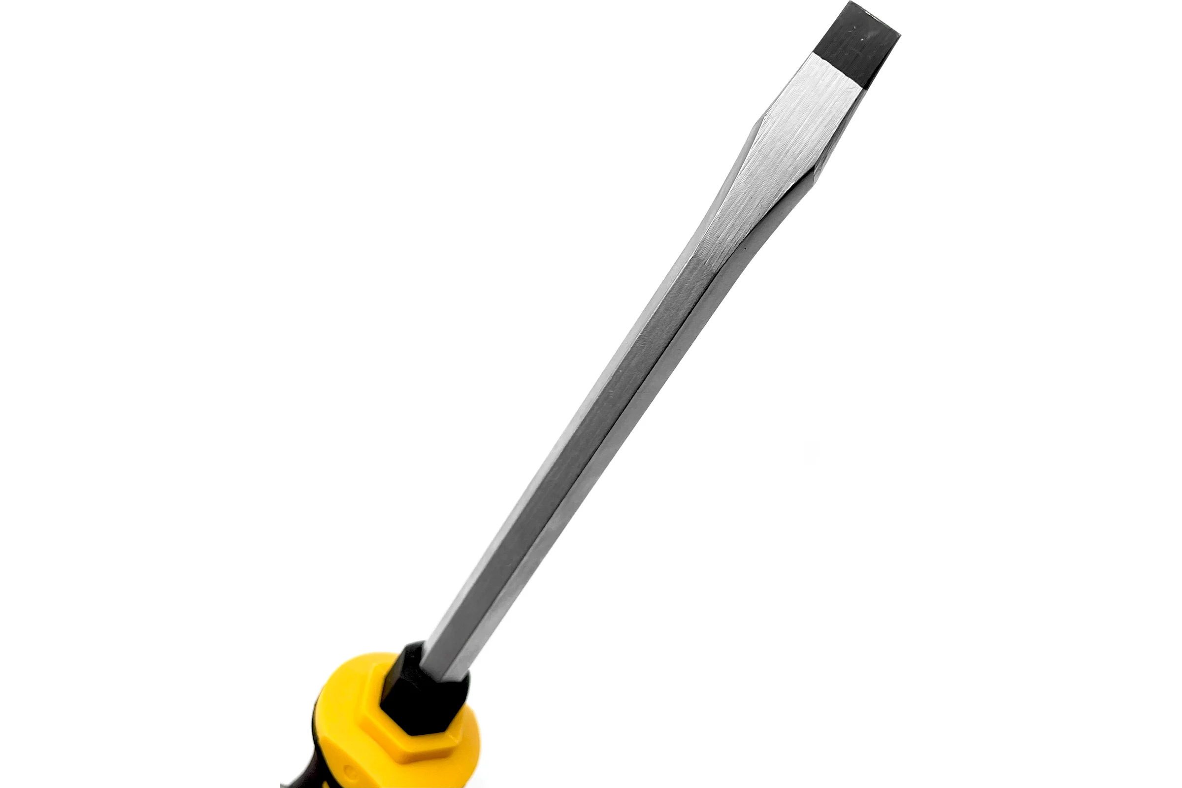 Плоская шлицевая ударная отвертка Felo Ergonic 8,0x1,2x150 45008040