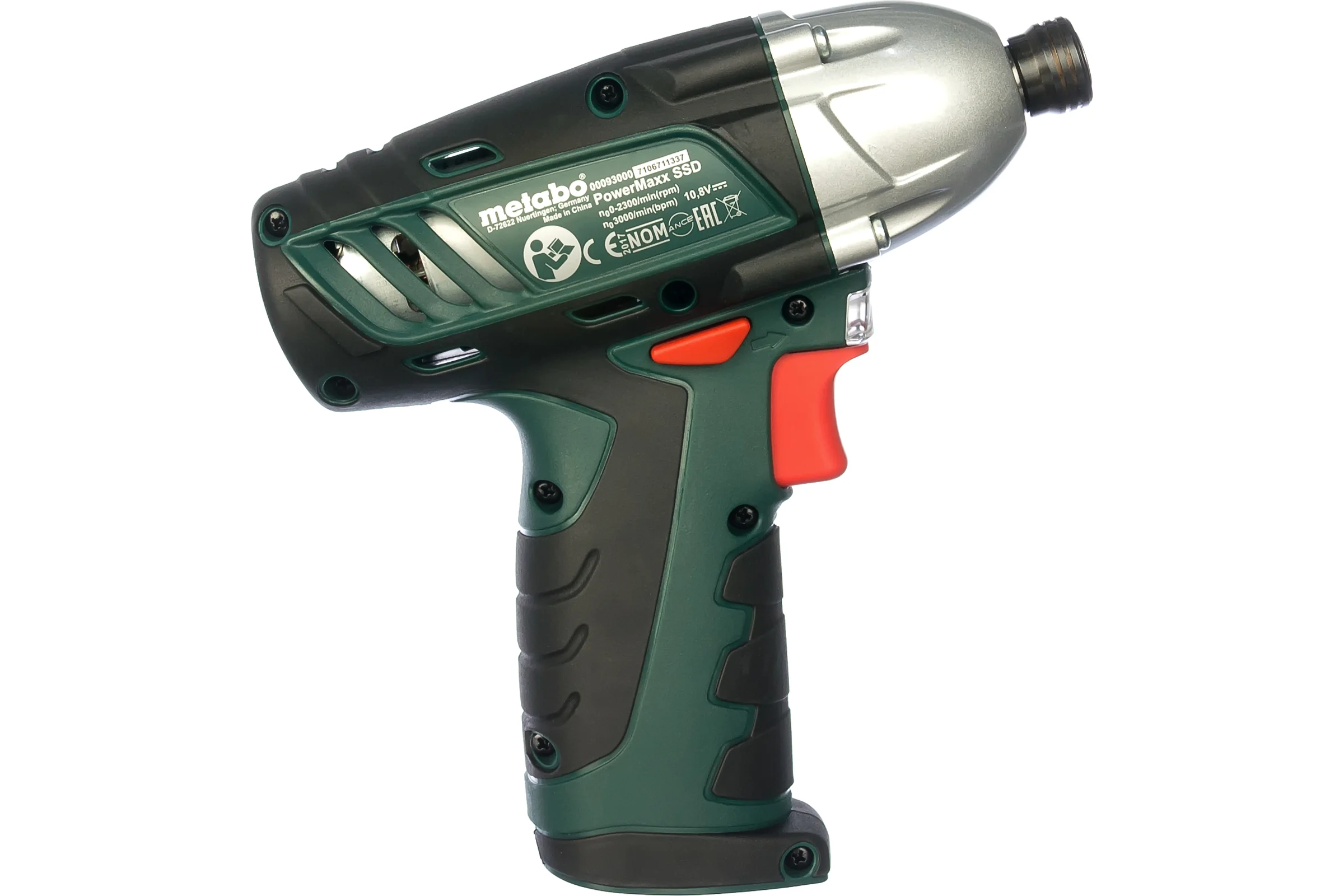 Аккумуляторный гайковерт Metabo PowerMaxx SSD 600093890