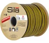 Самоклеящийся уплотнитель Sila pro D150м, 12х10мм, черный (S) SD-150
