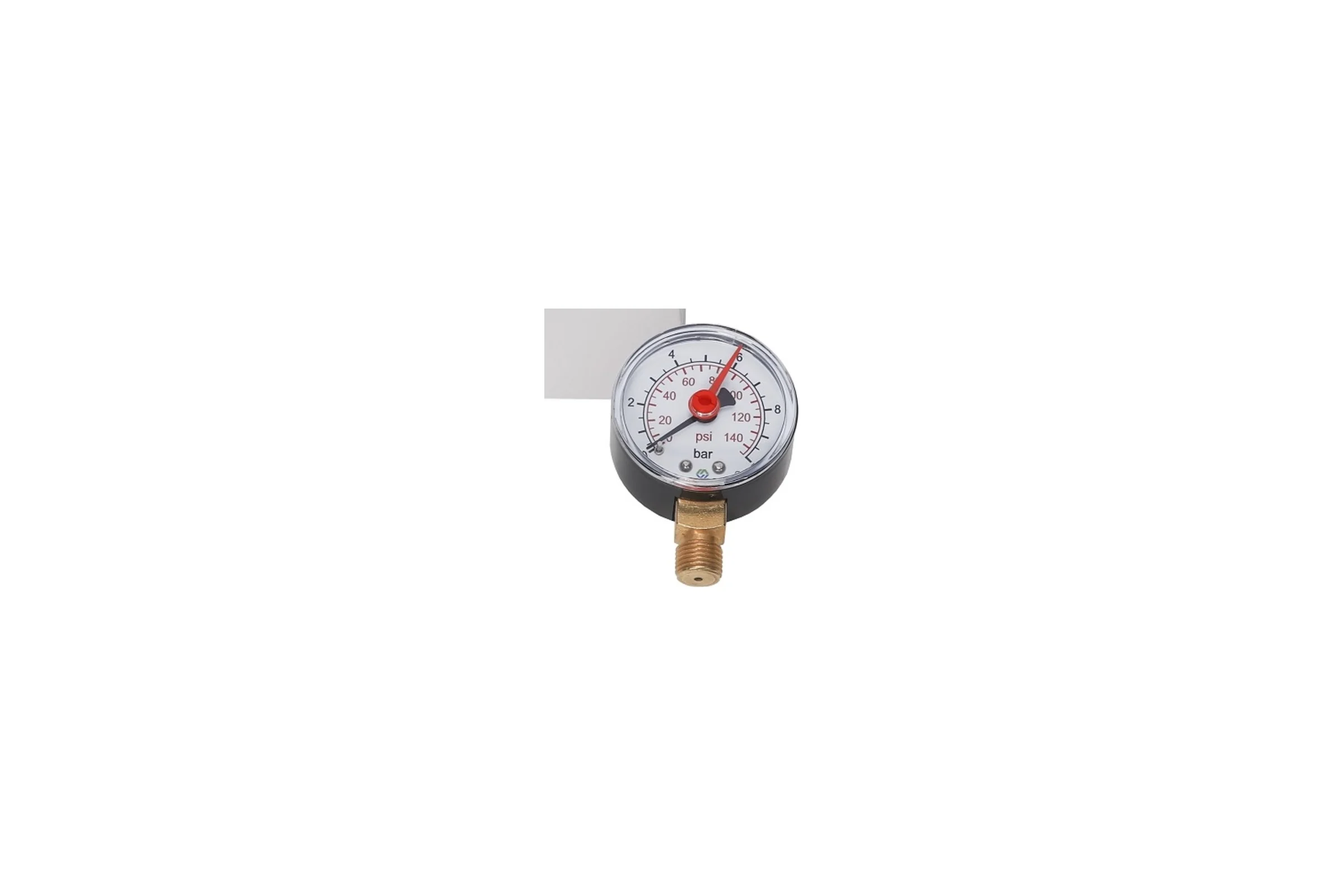 Радиальный манометр MVI до 10 бар, D50 мм, с нижним подключением G1/4 RM.5010.03