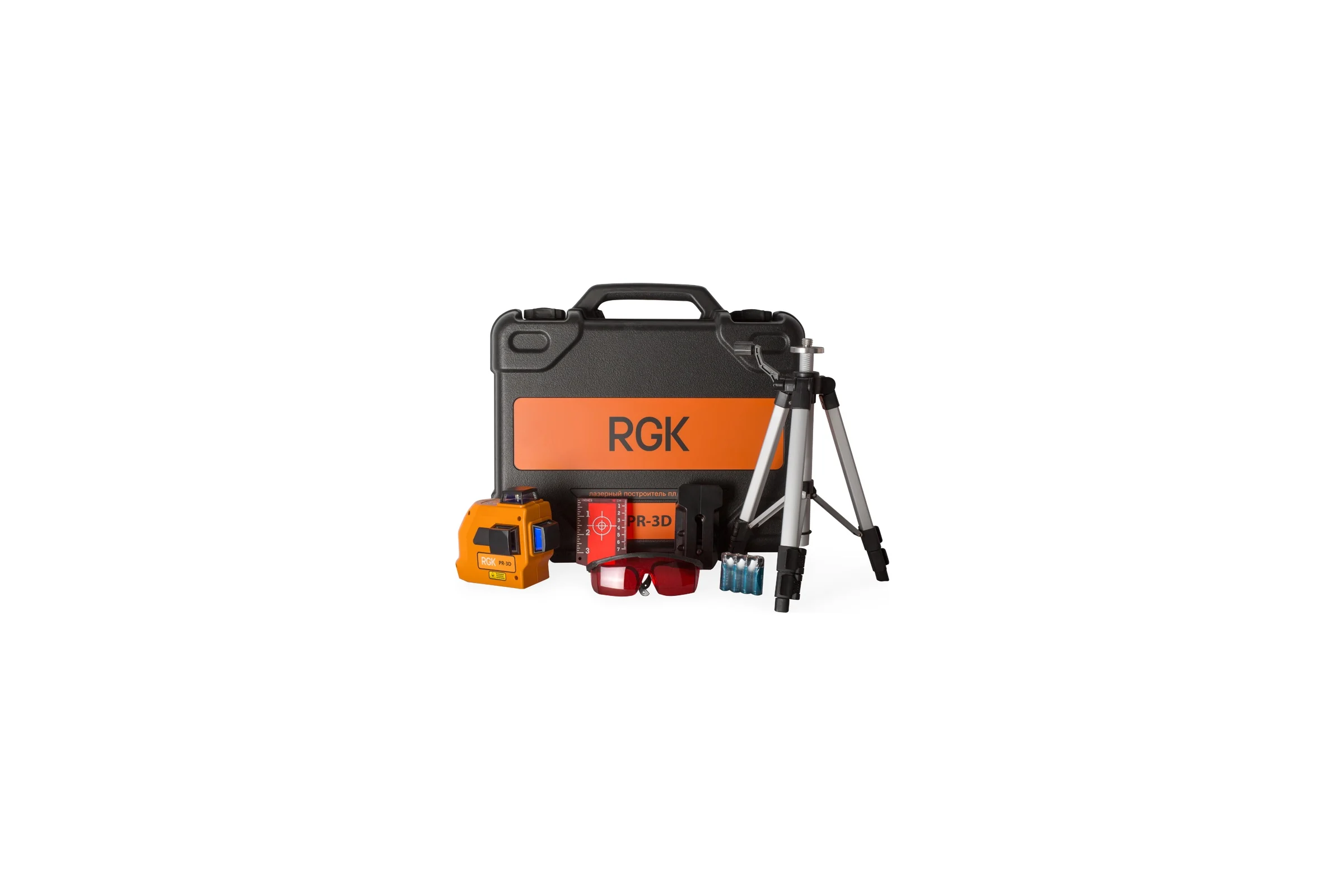Лазерный нивелир RGK PR-3D MAX