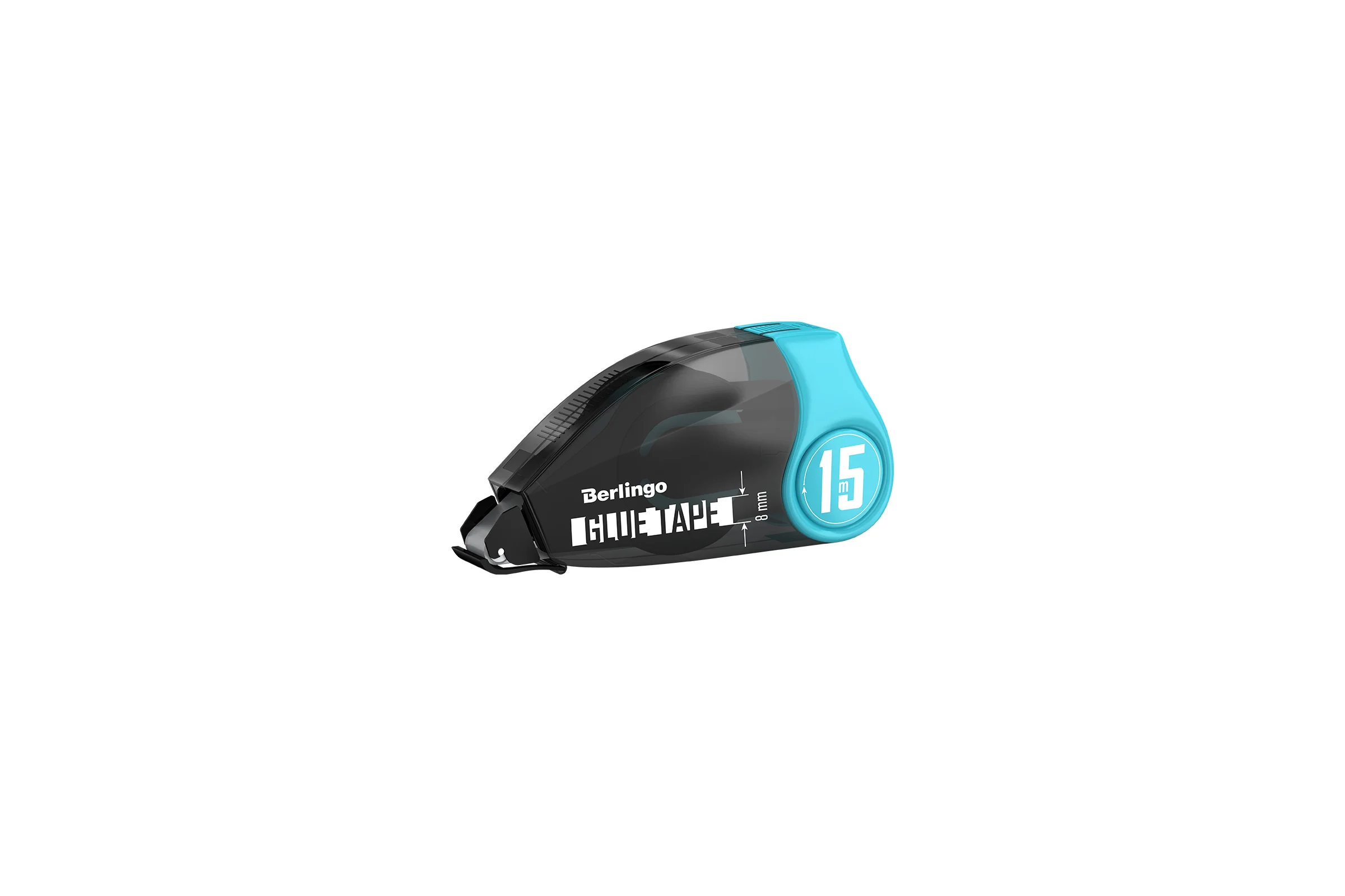 Набор клей-ленты Berlingo, 12 шт., 8мм х 15м, европодвес FNk08015