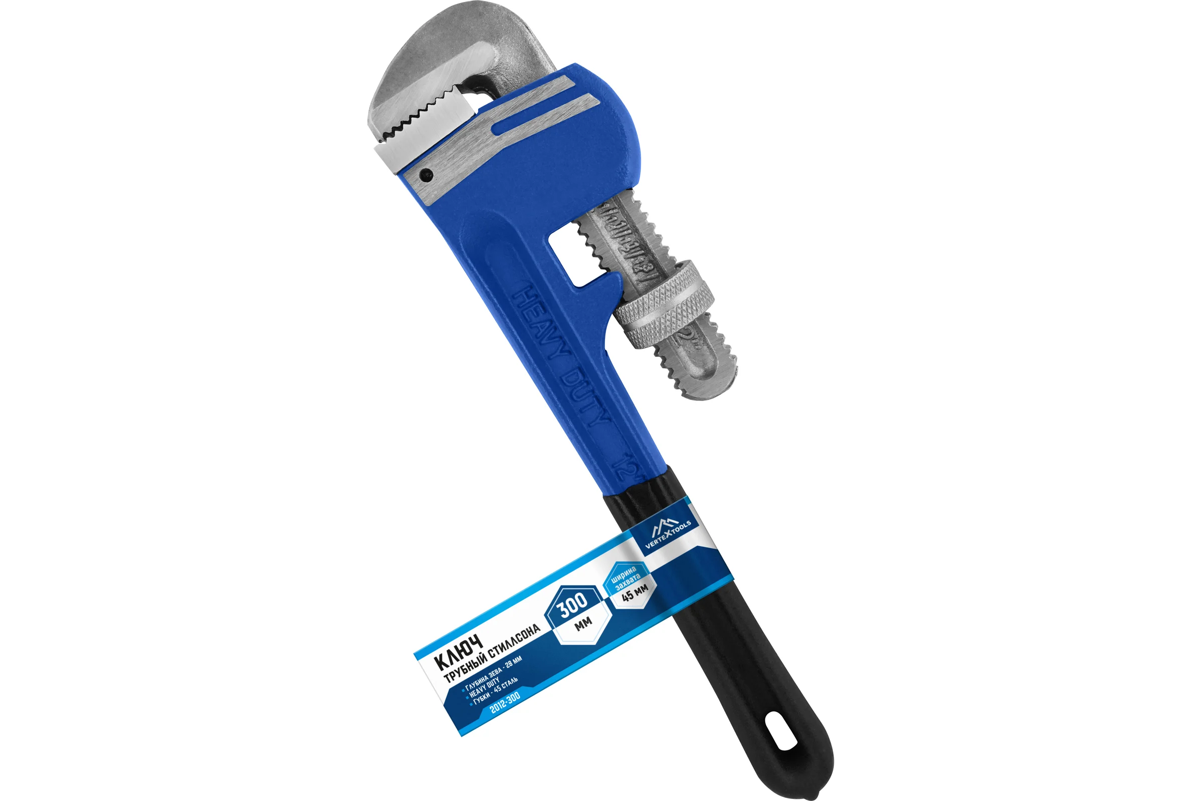 Трубный ключ Стиллсона vertextools 300мм 2012-300
