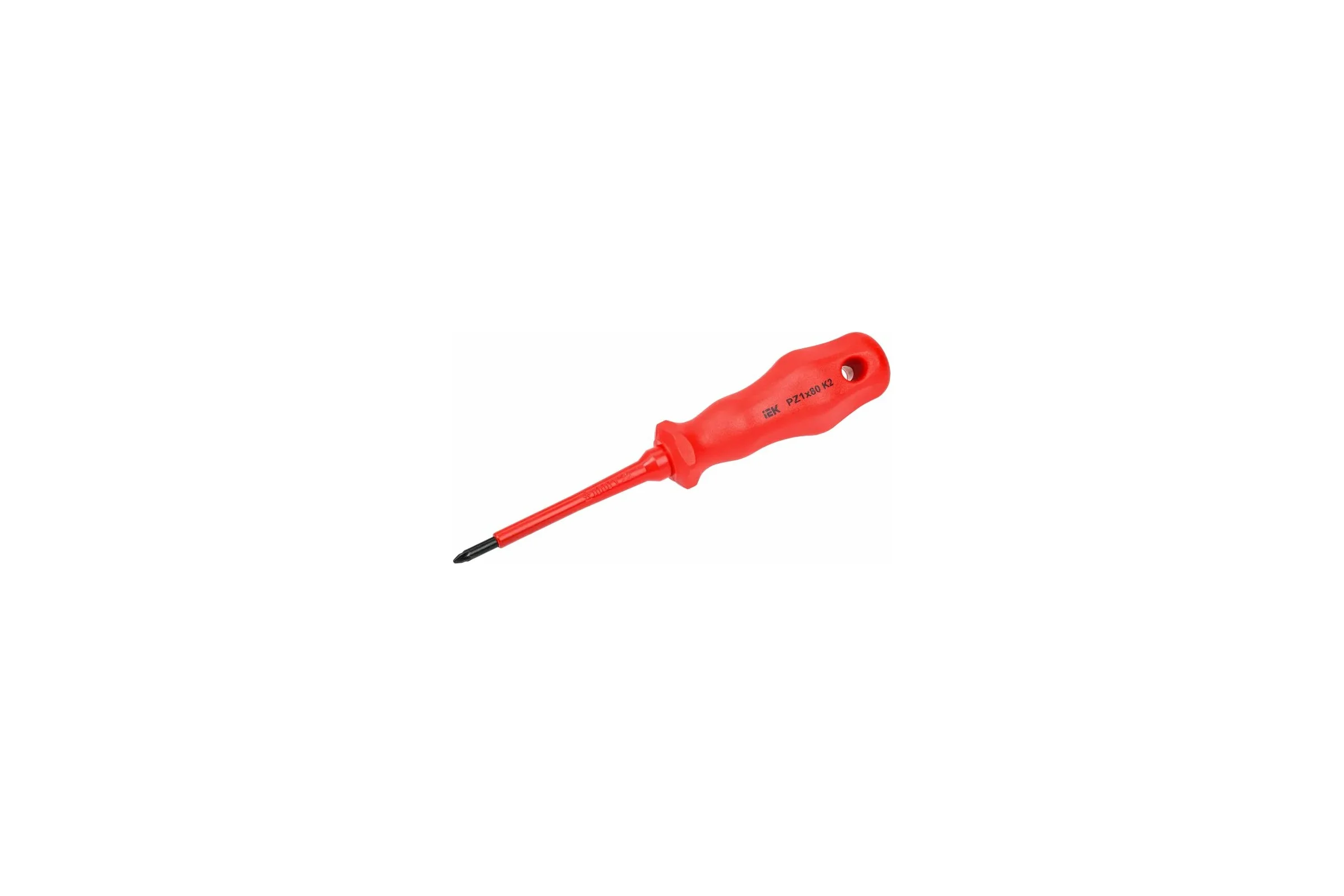 Диэлектрическая отвертка IEK ARMA2L 3 PZ1x80 K2 A2L3-SC30-K2-PZ-10-080