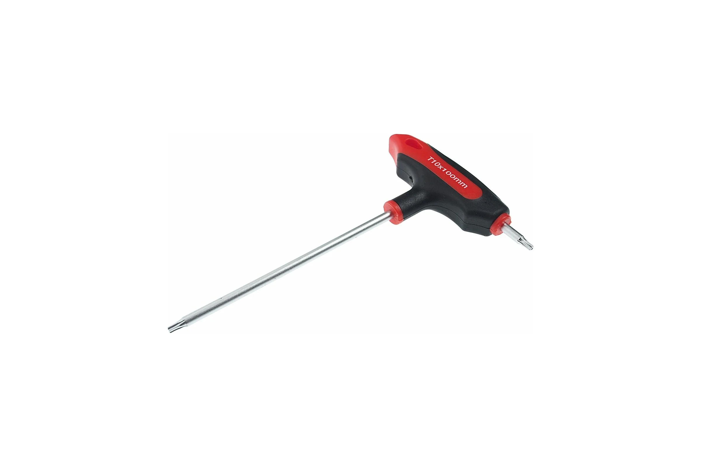 Ключ двусторонний JTC TORX с отверстием и Т-образной рукояткой T10H, 784810 189751