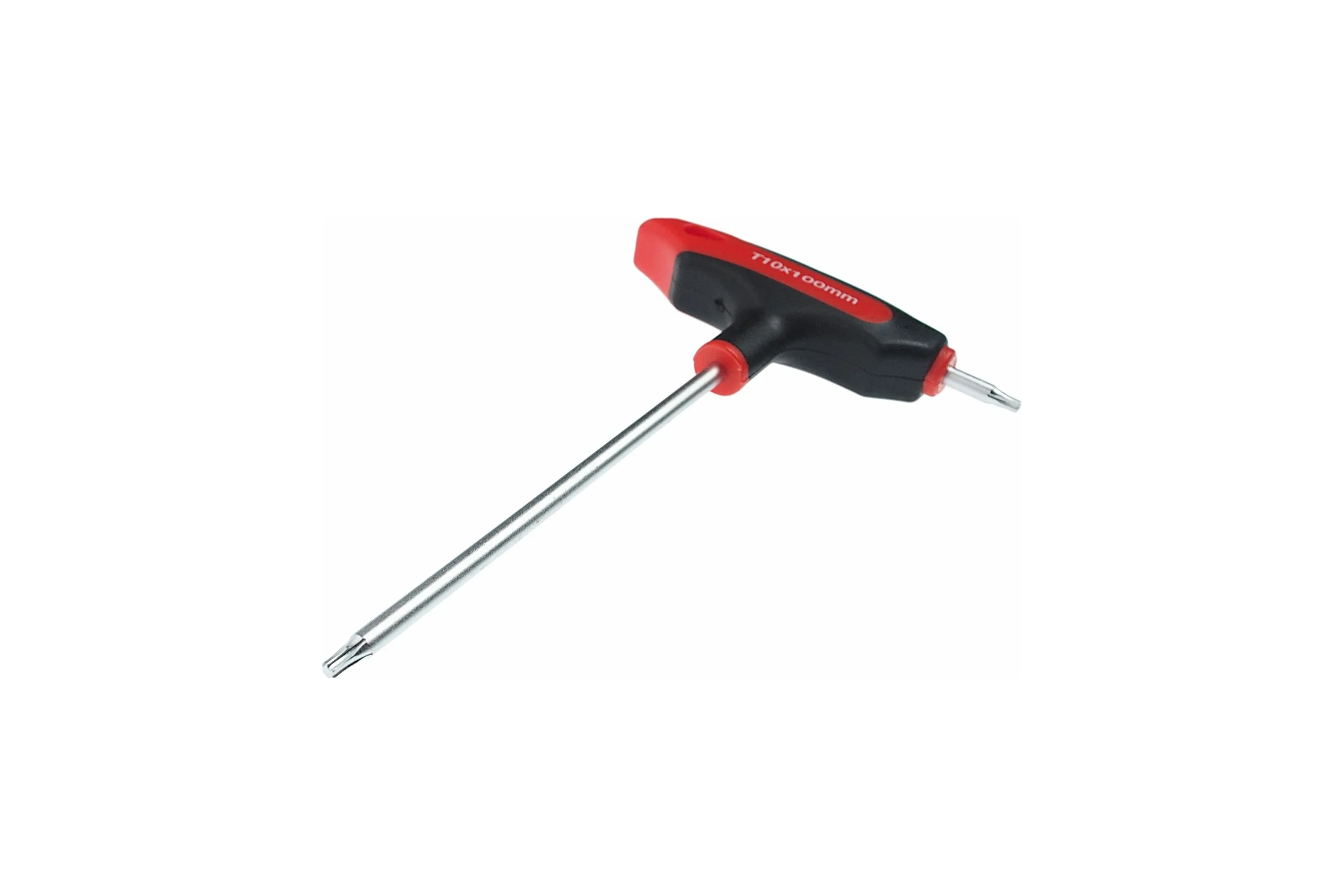 Ключ двусторонний JTC TORX с отверстием и Т-образной рукояткой T10H, 784810 189751