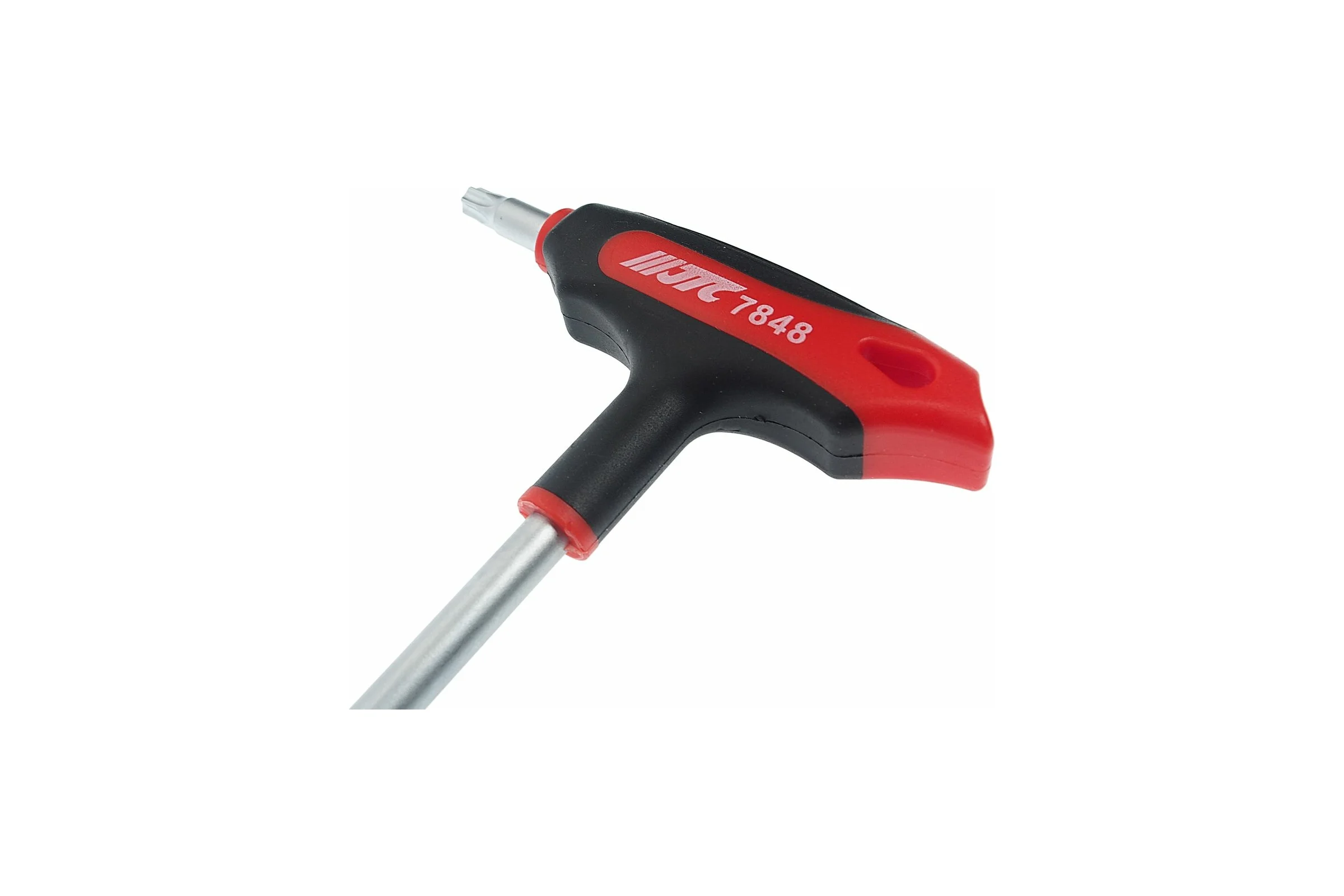 Ключ двусторонний JTC TORX с отверстием и Т-образной рукояткой T40H, 784840 189757