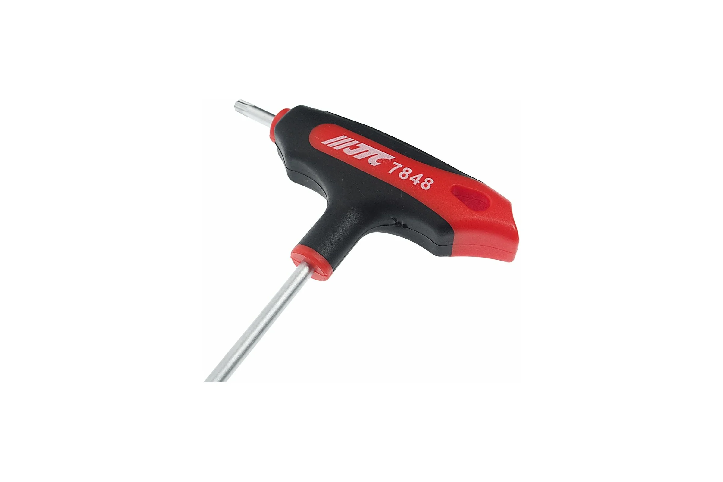 Ключ двусторонний JTC TORX с отверстием и Т-образной рукояткой T20H, 784820 189753