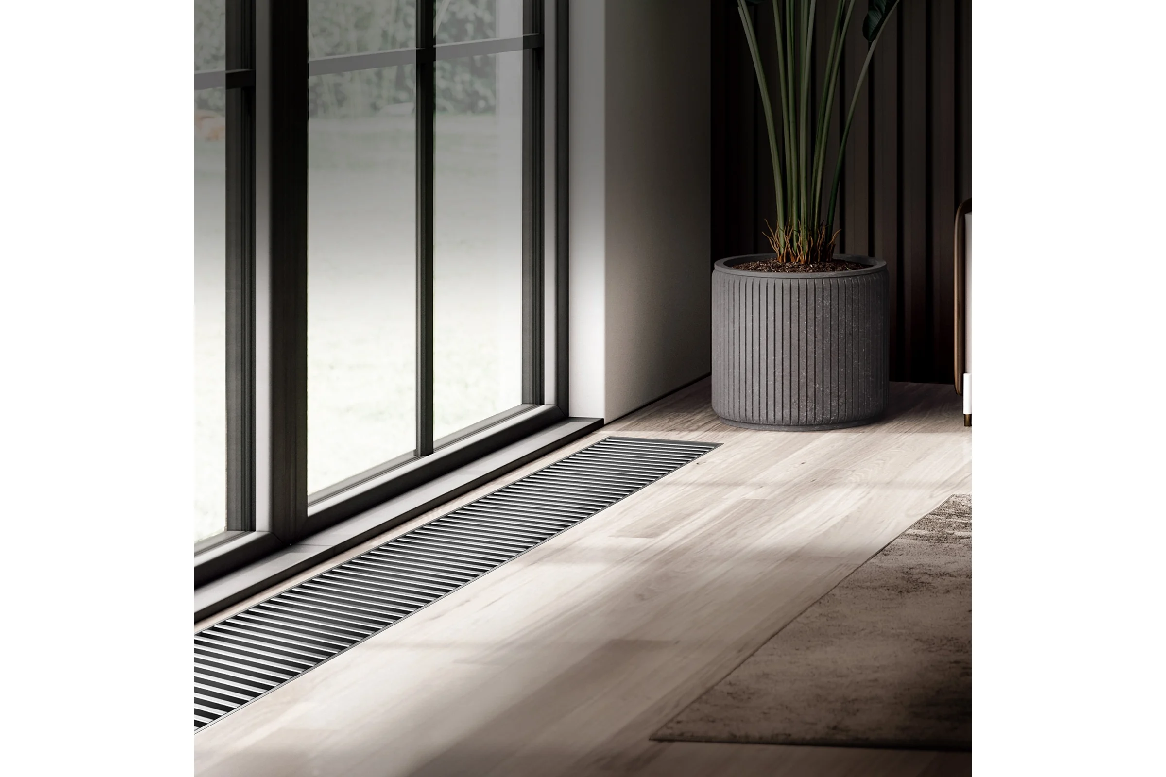Внутрипольный конвектор ROYAL THERMO ATRIUM-110/250/1400-DG-U-NA НС-1430171