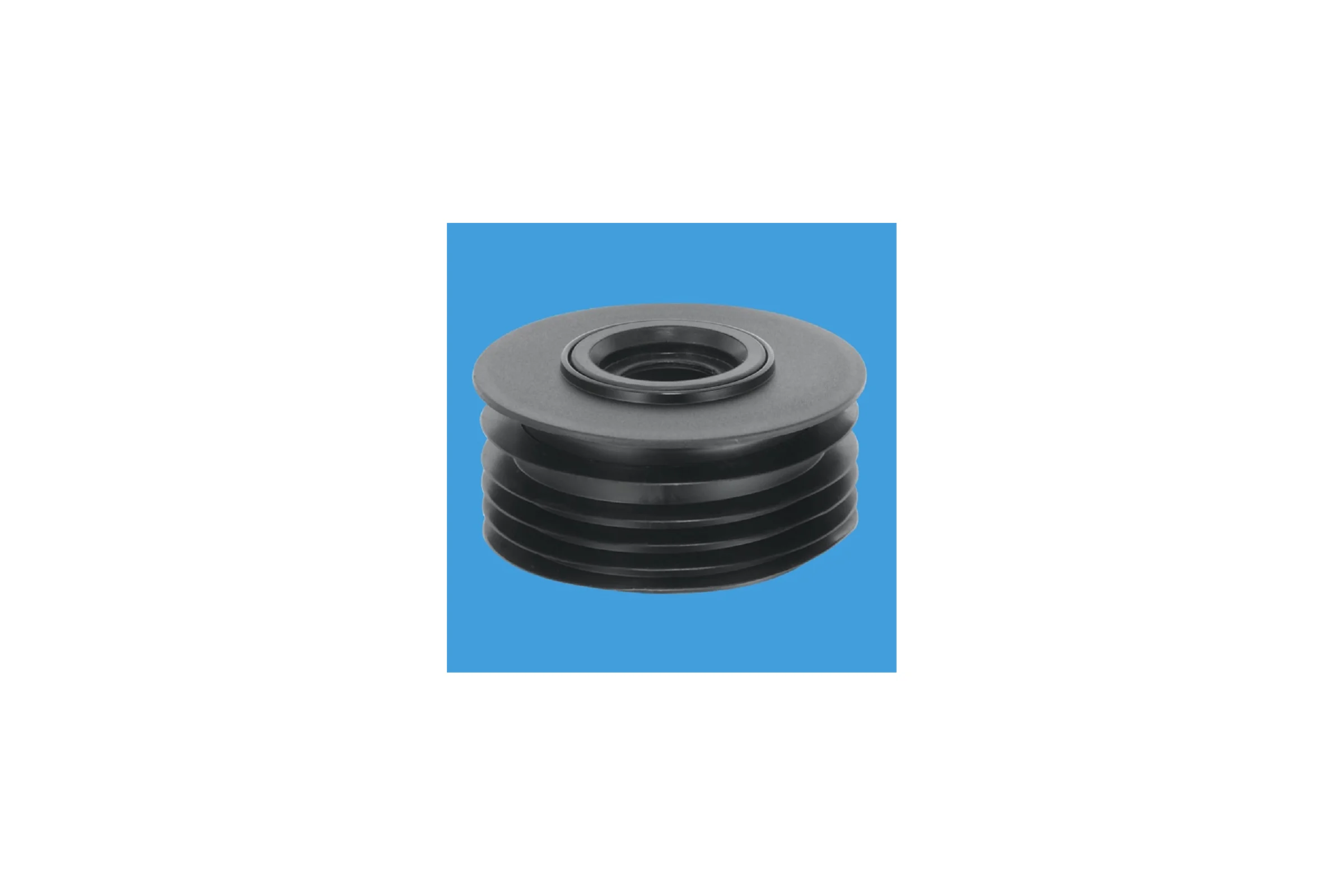 Переход McAlpine пластик. ф110-32/40 цвет черн. MRDC2-BL