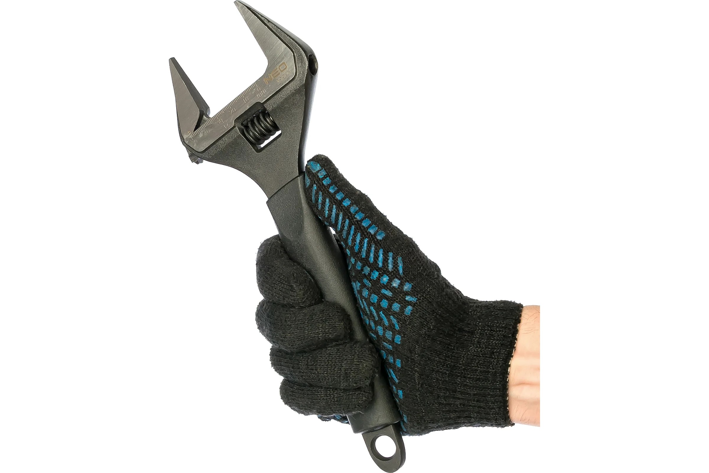 Разводной ключ NEO Tools CrV 250 мм 0-50 мм кованый 03-016