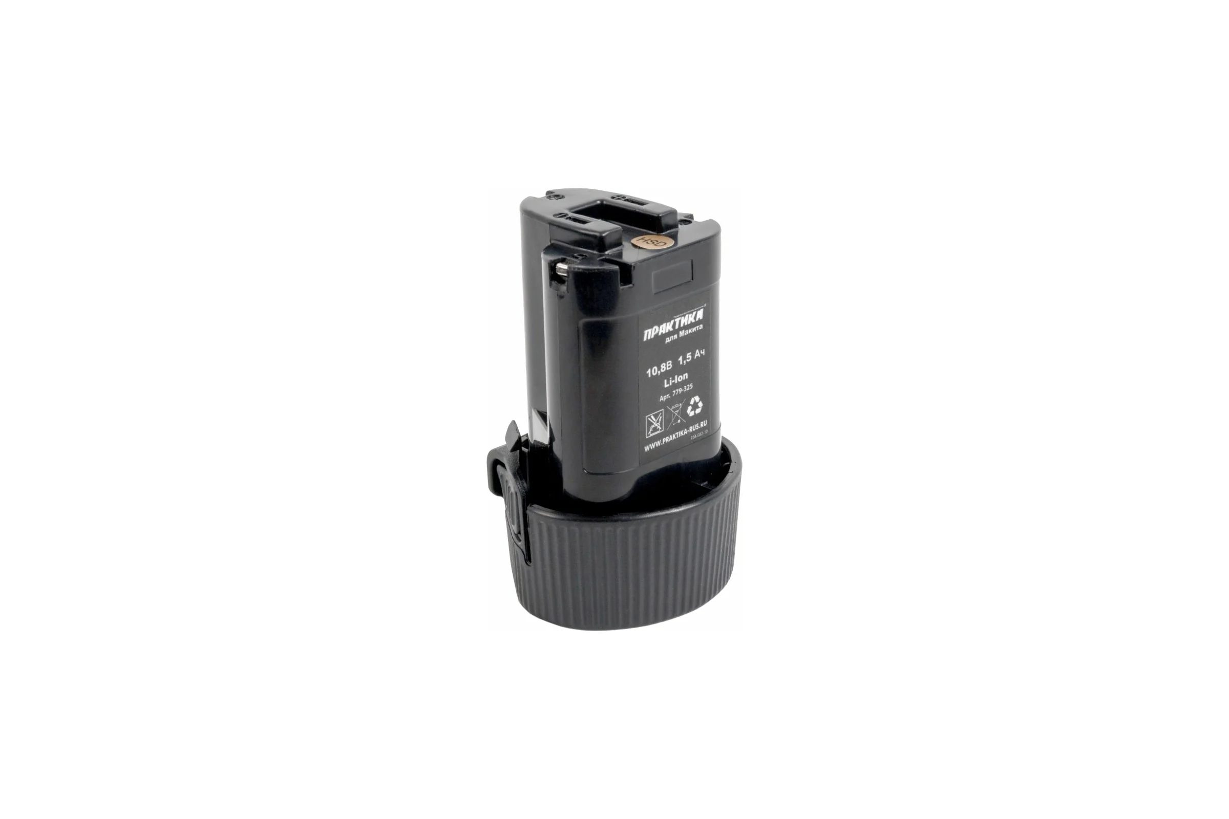 Аккумулятор (10.8 В; 1.5 А*ч; Li-Ion) для инструментов MAKITA ПРАКТИКА 779-325