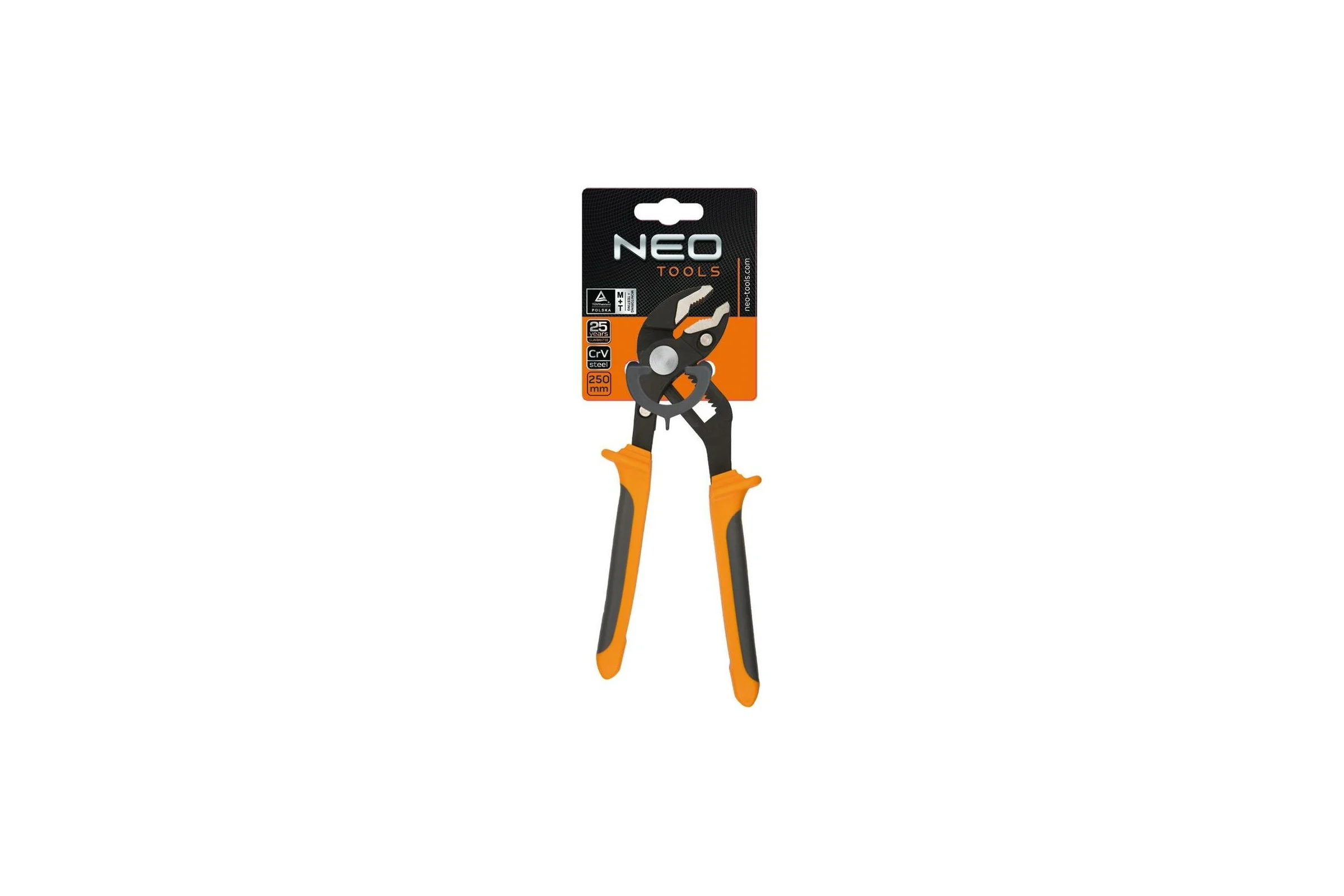 Трубные клещи NEO Tools 250 мм диапазон 0-42 мм 01-204