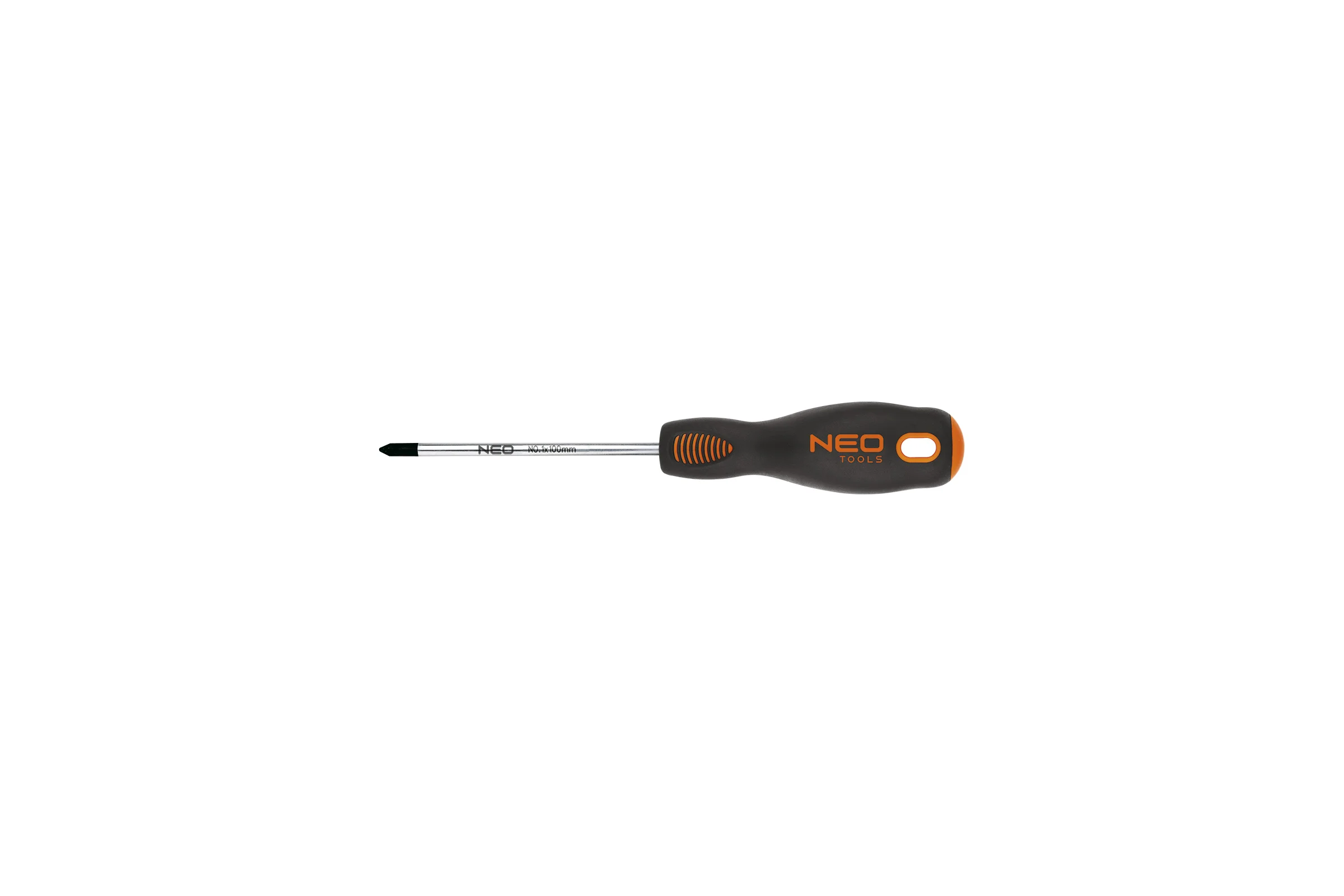 Крестовая отвертка NEO Tools PZ0x75 мм CrMo 04-031