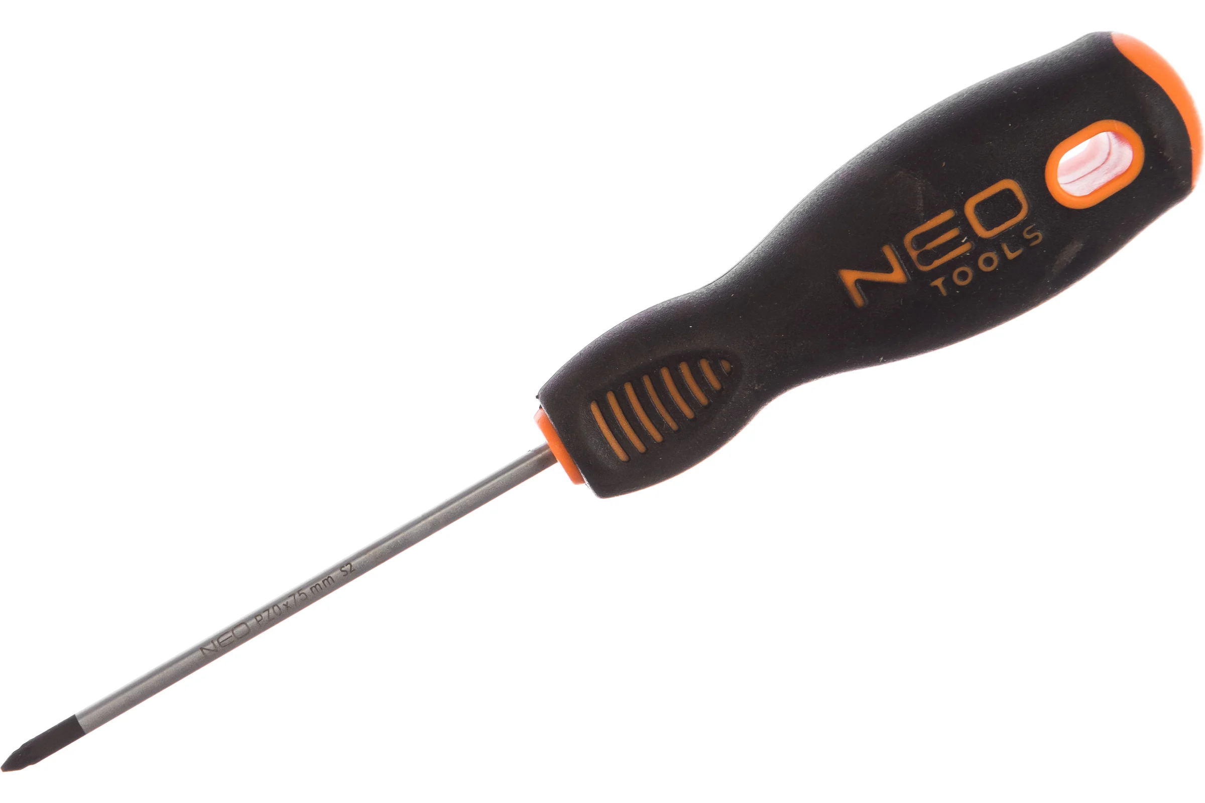 Крестовая отвертка NEO Tools PZ0x75 мм CrMo 04-031