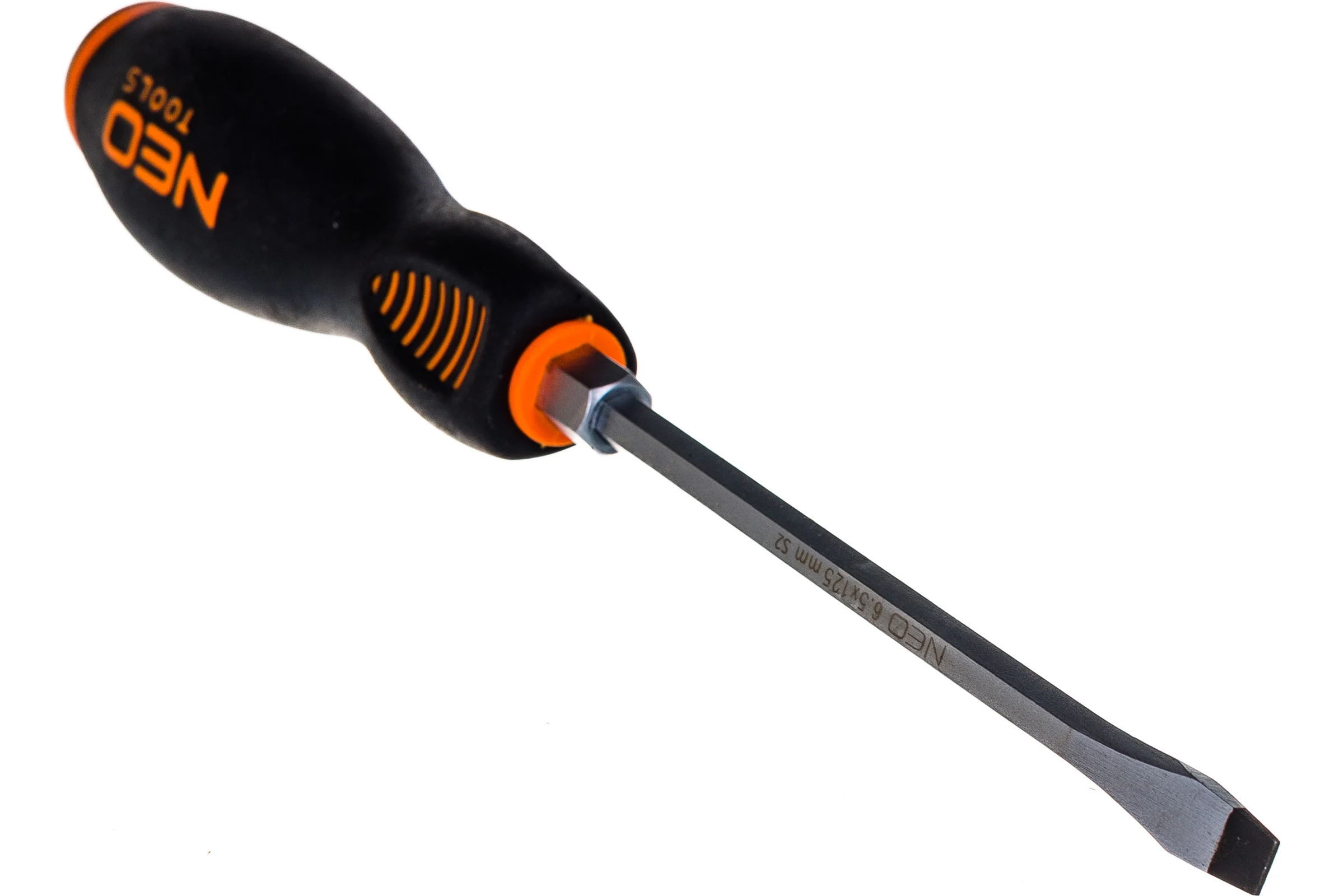 Шлицевая ударная отвертка NEO Tools 6.5x125 мм 04-019