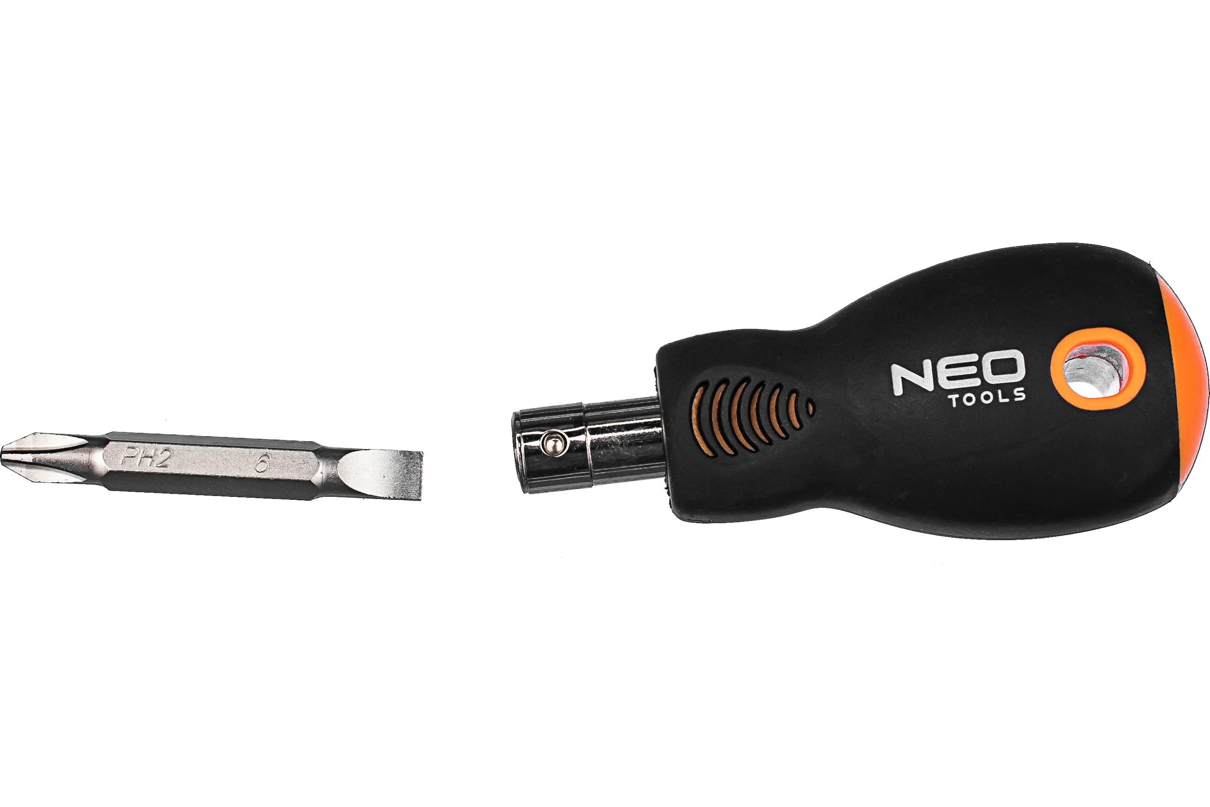 Универсальная отвертка NEO Tools крестовая/шлицевая 6.0 ммxPH2 04-201