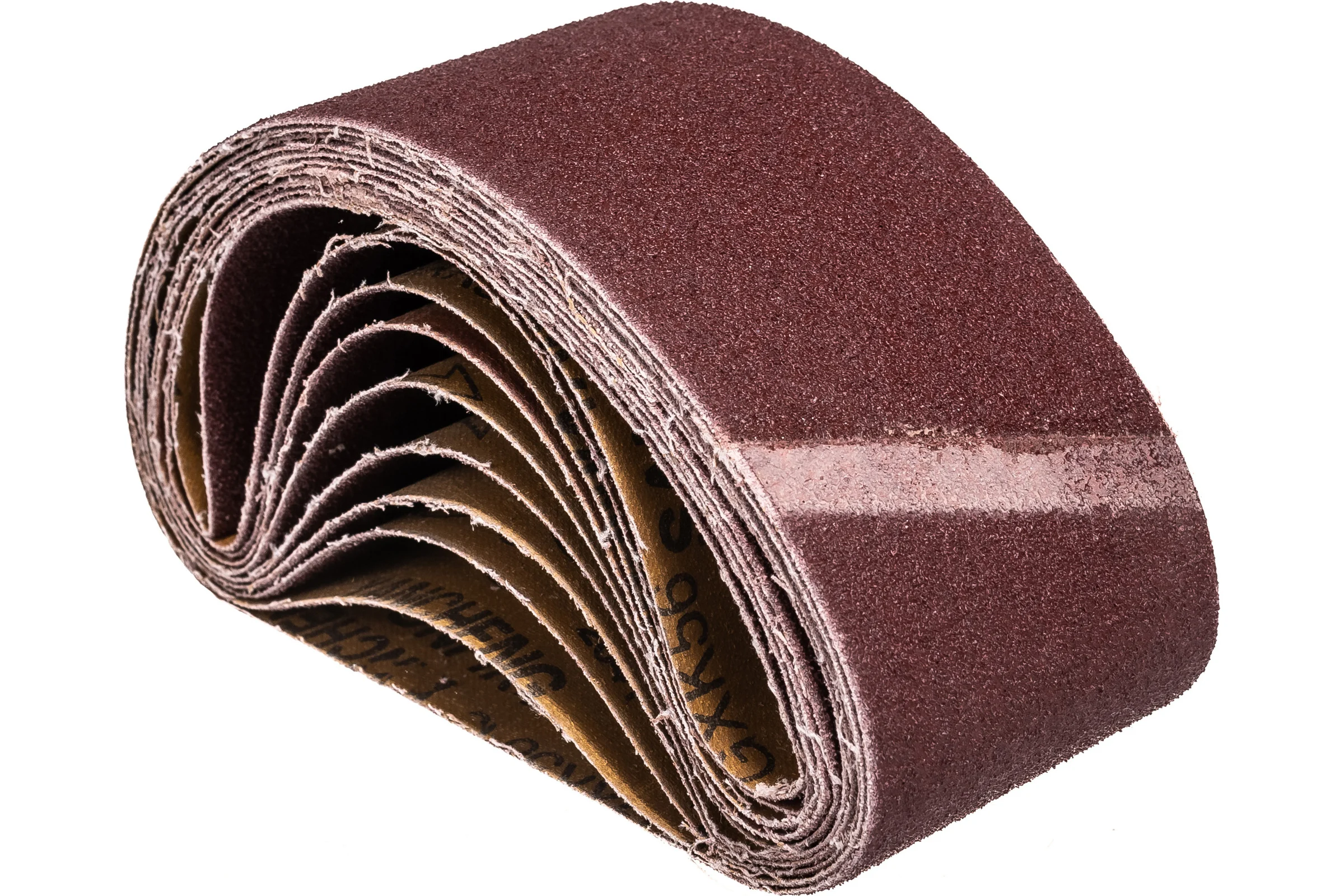 Лента шлифовальная (10 шт; 75х457 мм; P60) ПРАКТИКА 032-874