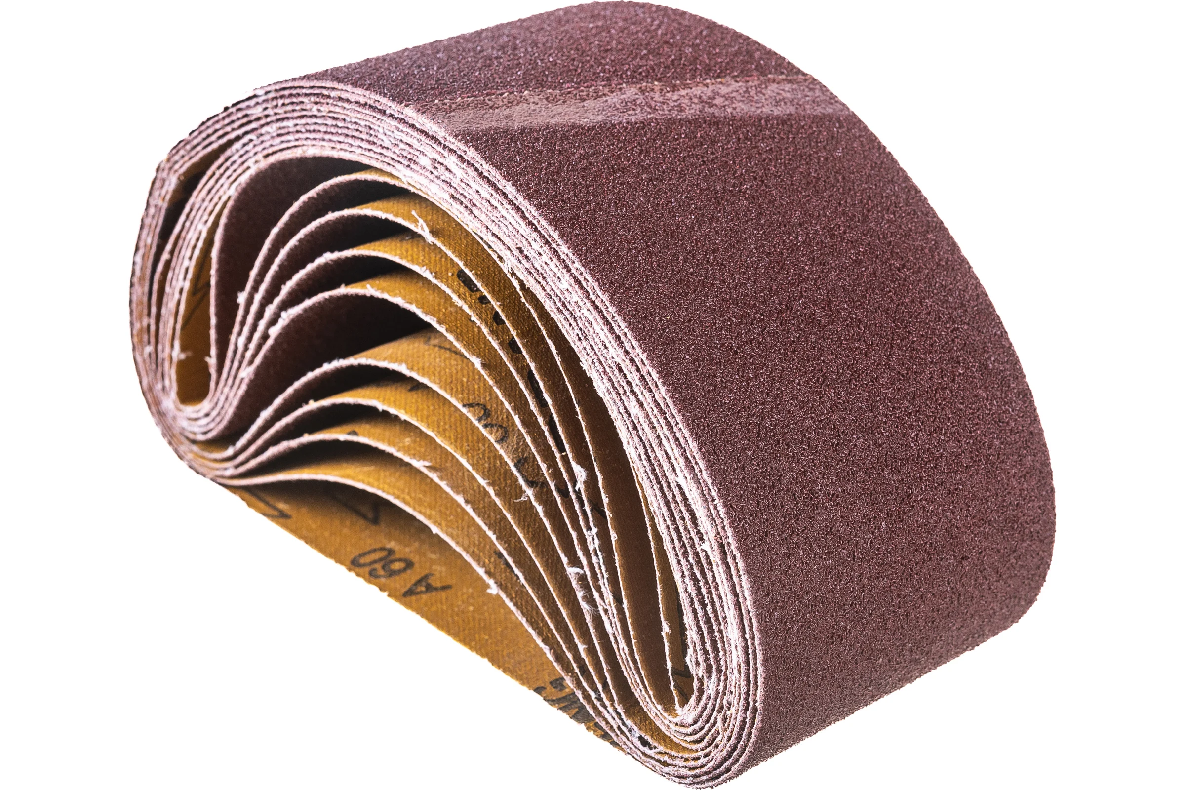 Лента шлифовальная (10 шт; 75х457 мм; P60) ПРАКТИКА 032-874