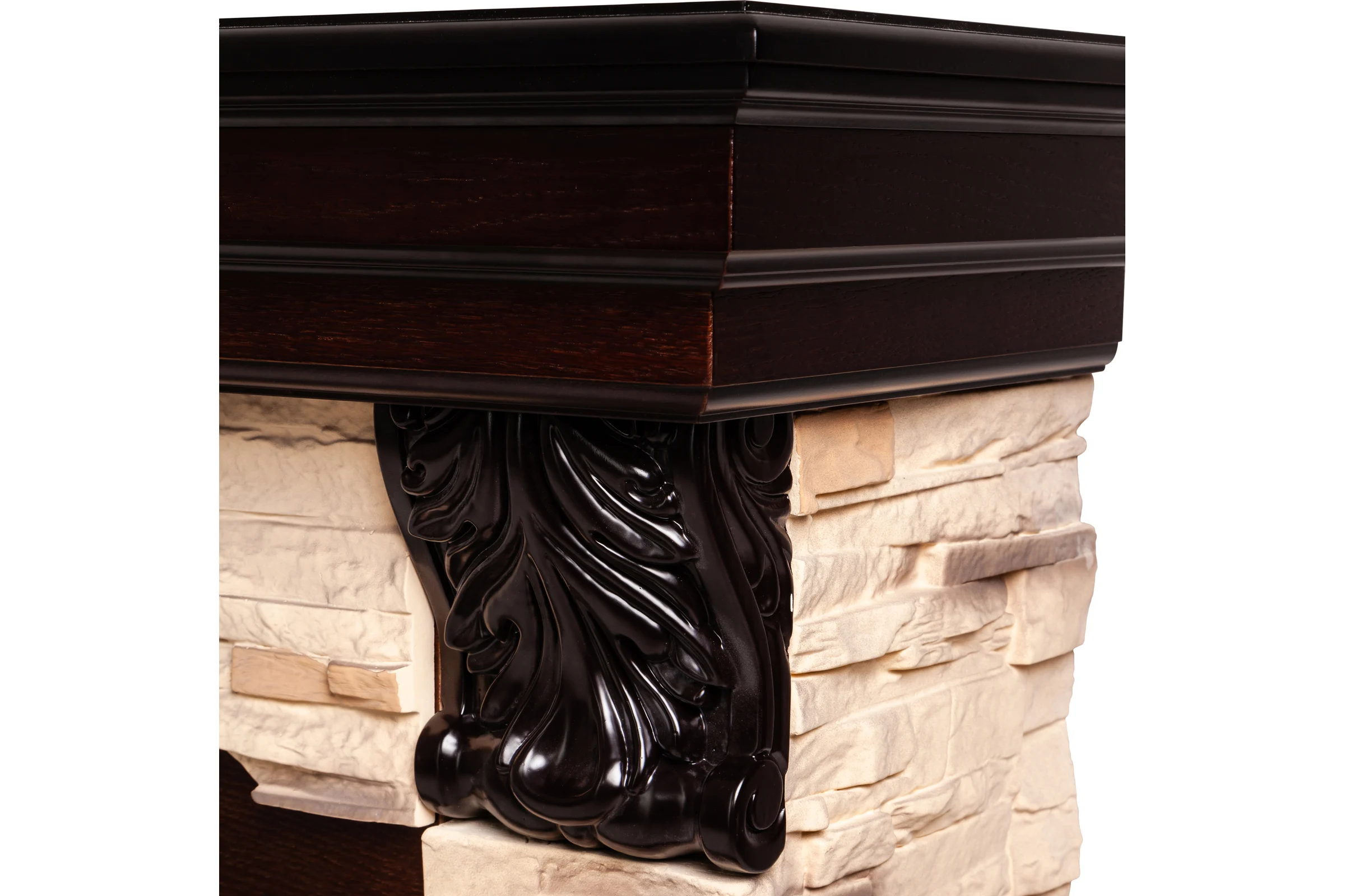 Каминокомплект RealFlame dublin corner rock std ao + fobos lux bl 10016020